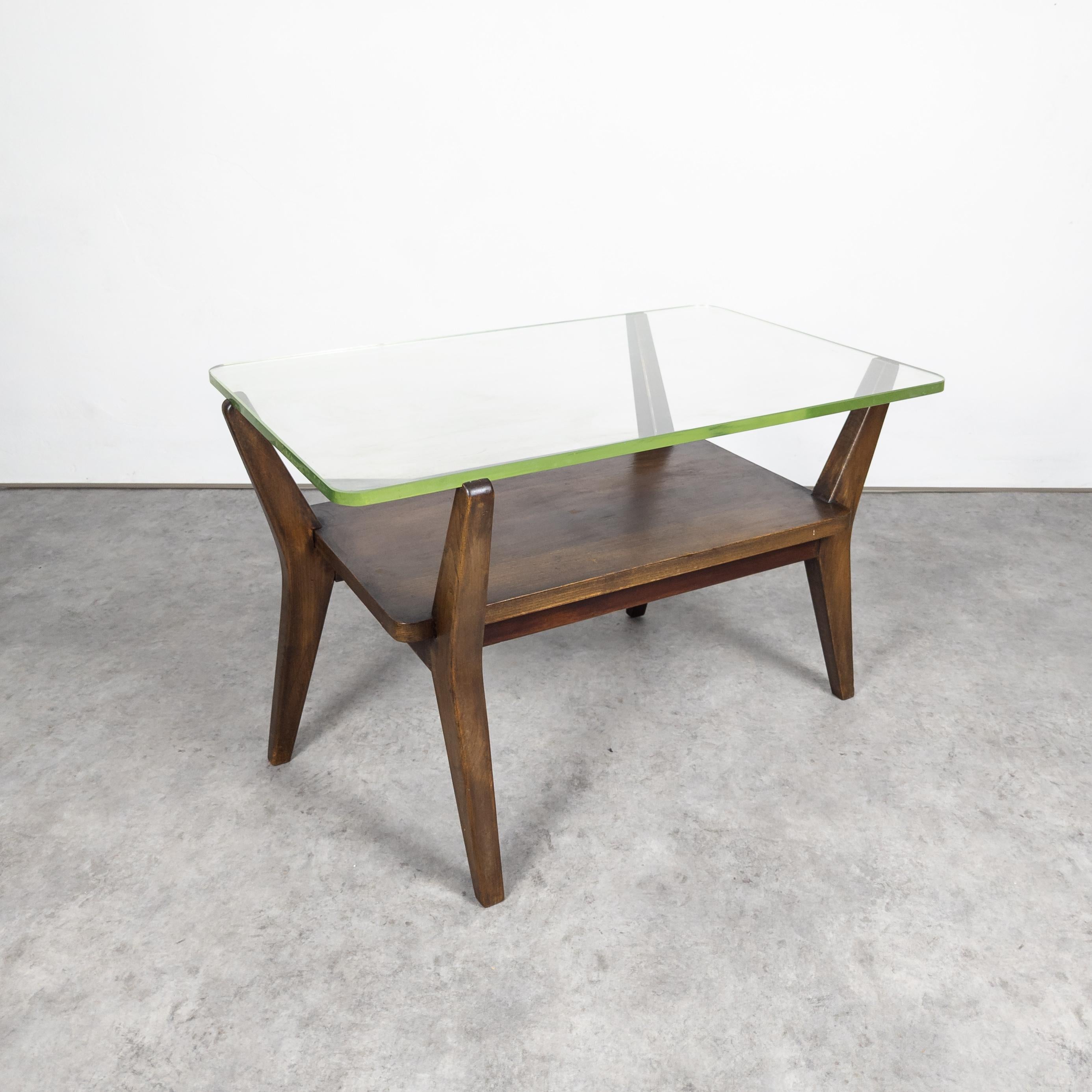 Czech Modernist Coffee Table by Jan Vaněk for Krásná Jizba For Sale