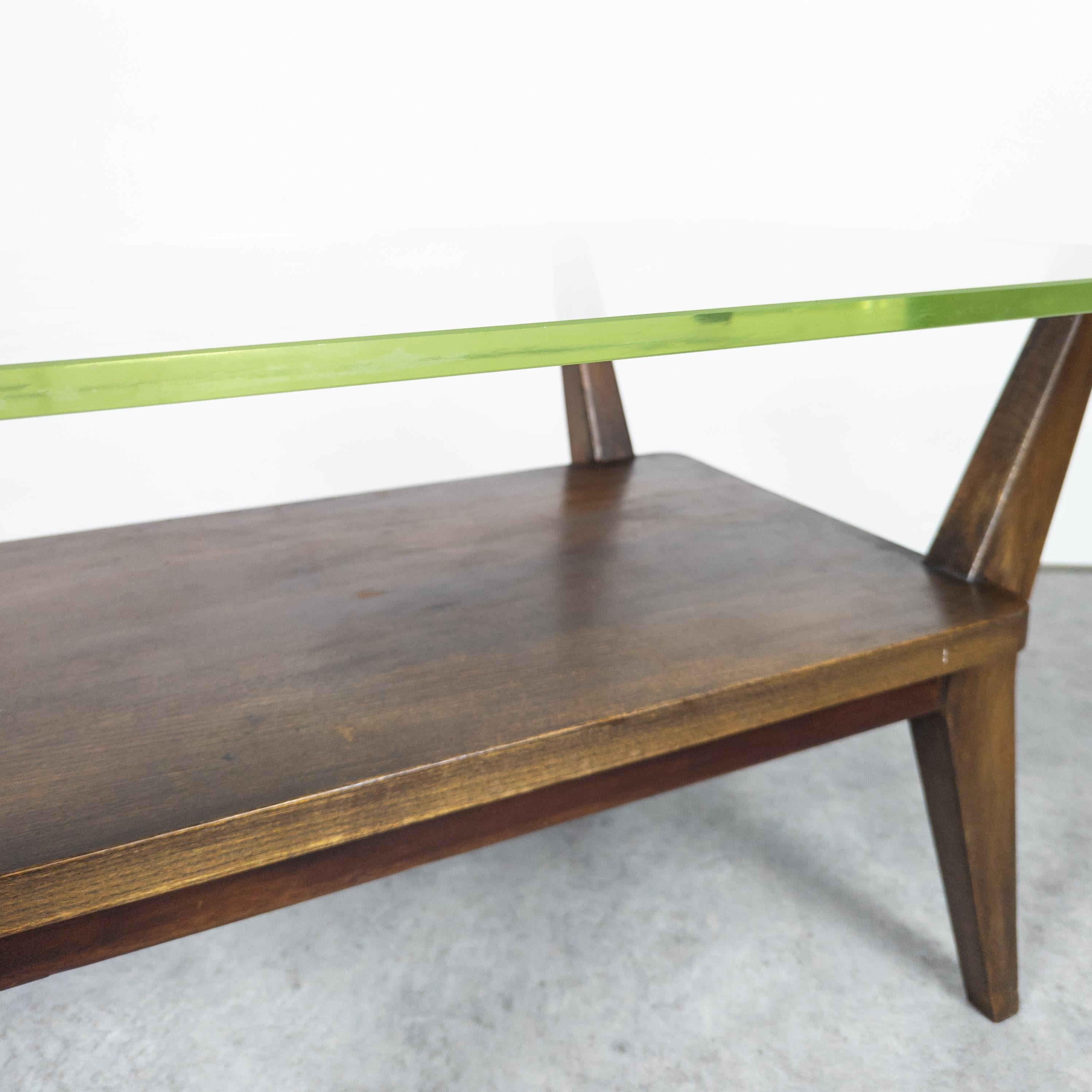 Modernist Coffee Table by Jan Vaněk for Krásná Jizba For Sale 2