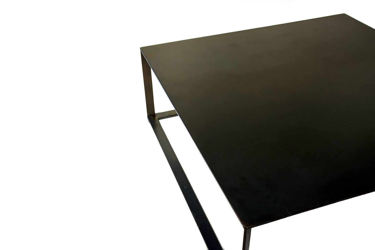 Patinated Modernist Coffee Table