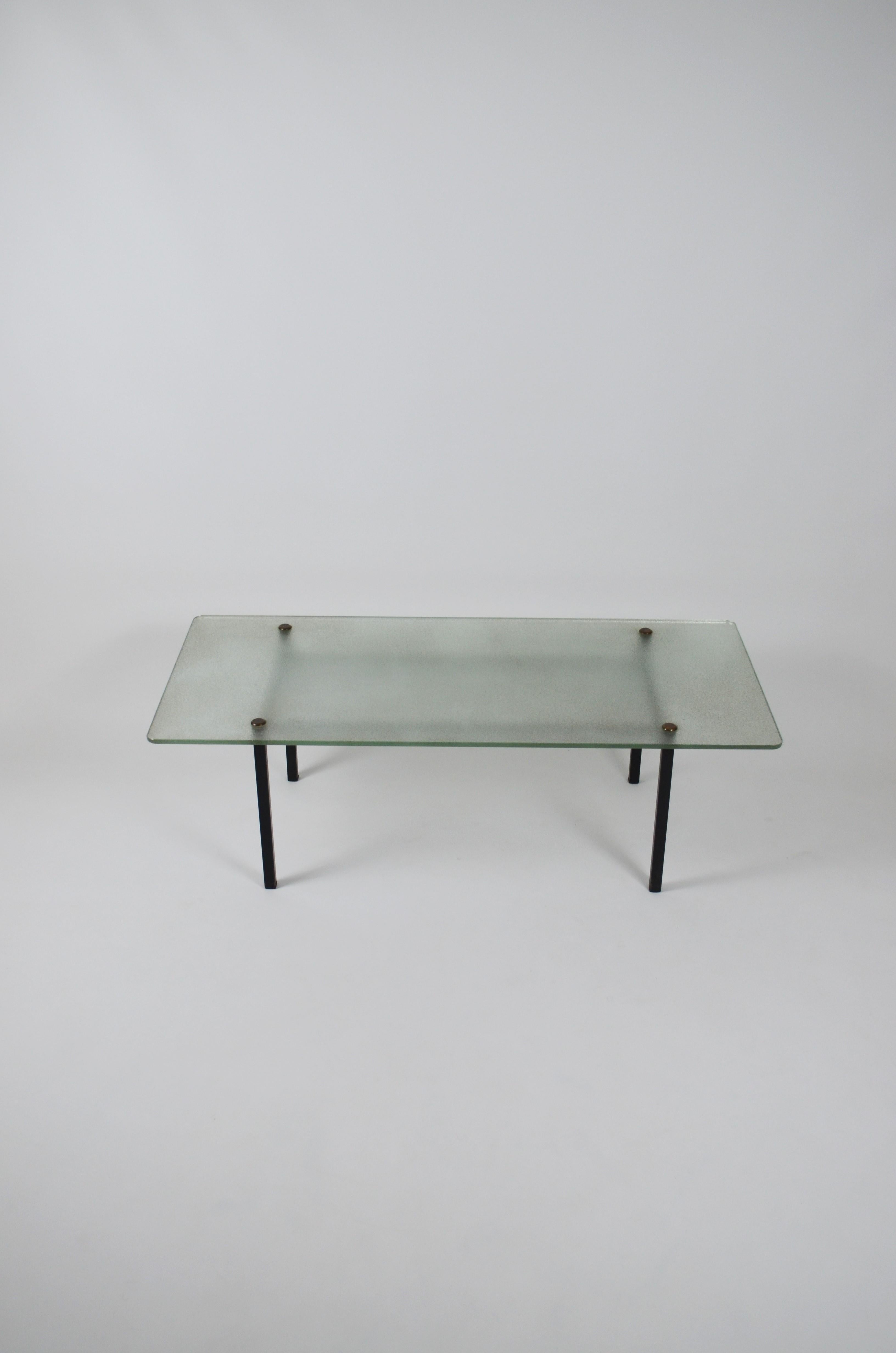 Modernist Coffee Table, France, 50s In Good Condition For Sale In Marinha Grande, PT