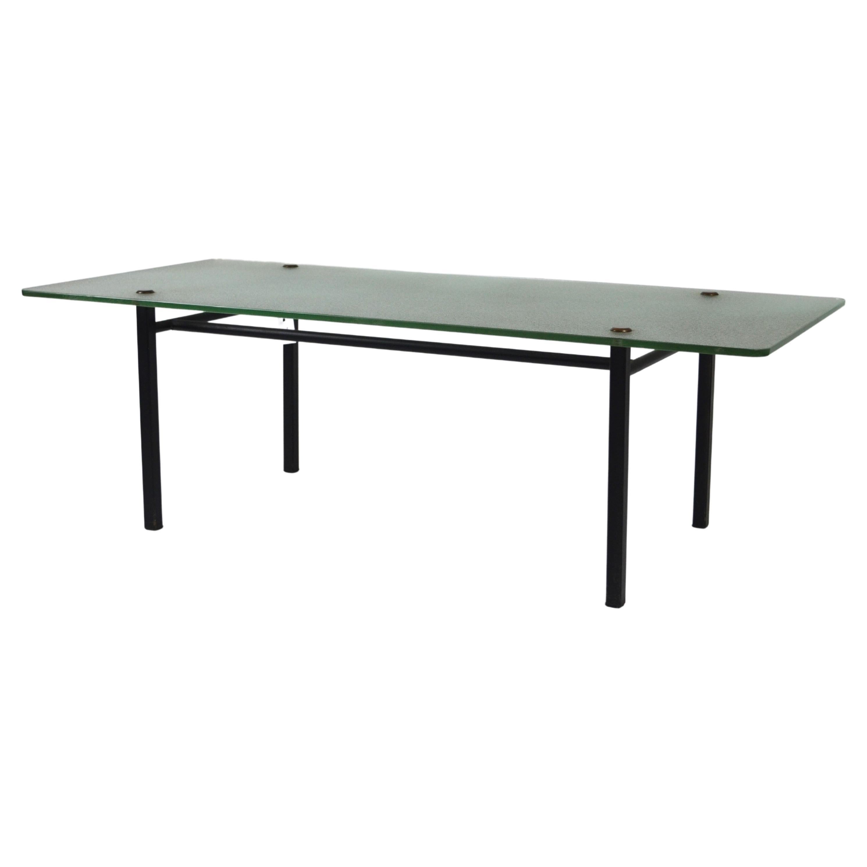 Modernist Coffee Table, France, 50s For Sale
