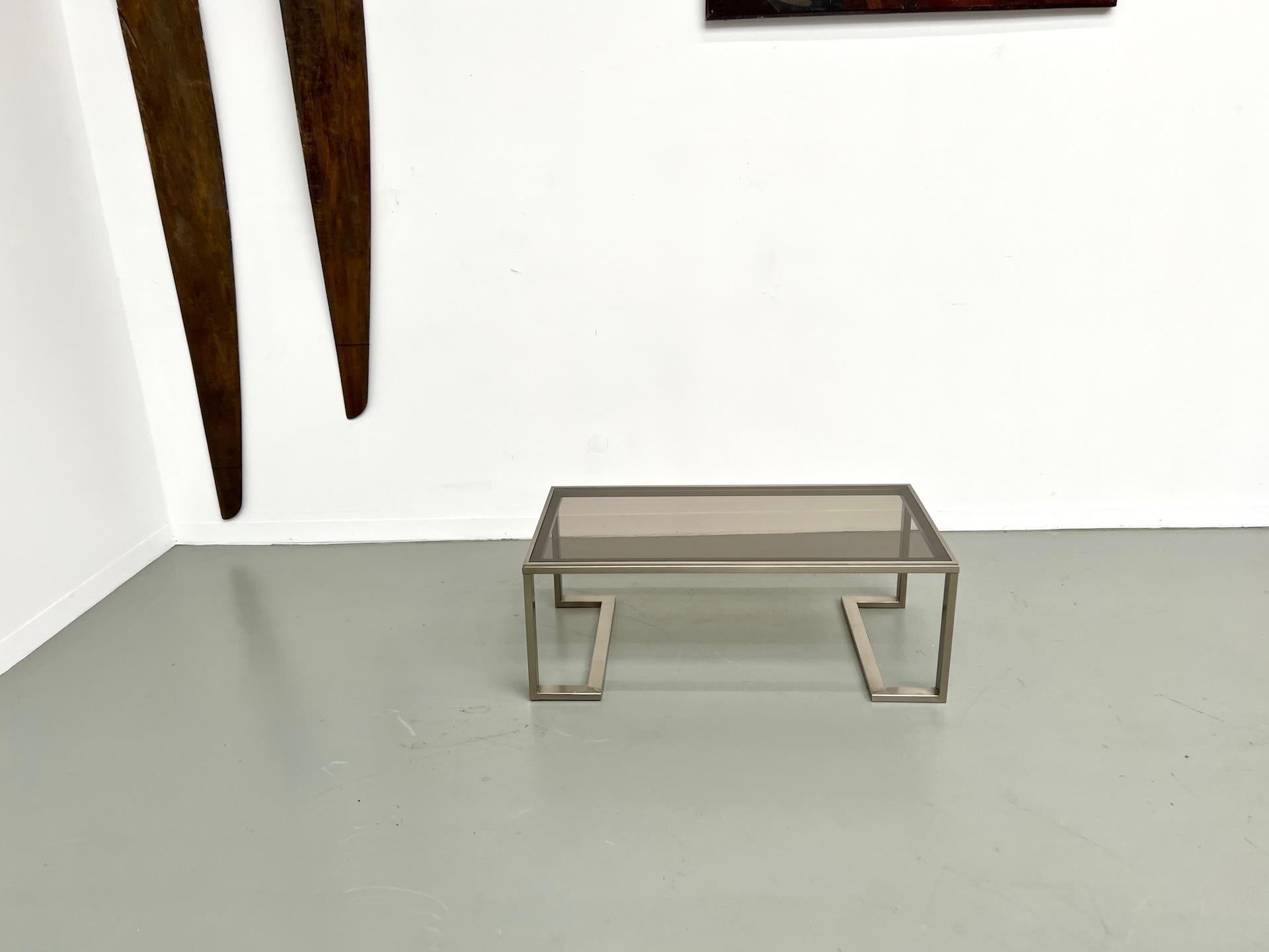 Mesa de centro modernista de los años 70 Italiano en venta