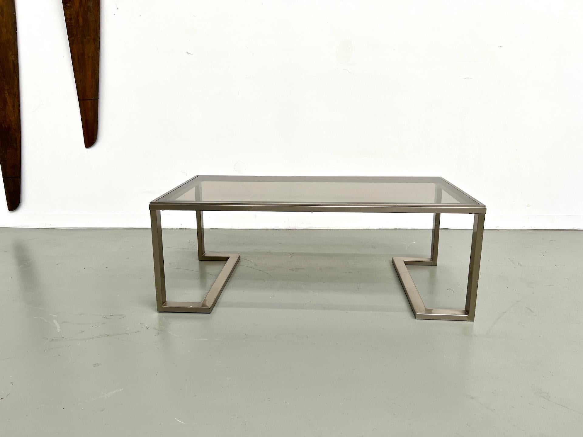 Mesa de centro modernista de los años 70 finales del siglo XX en venta