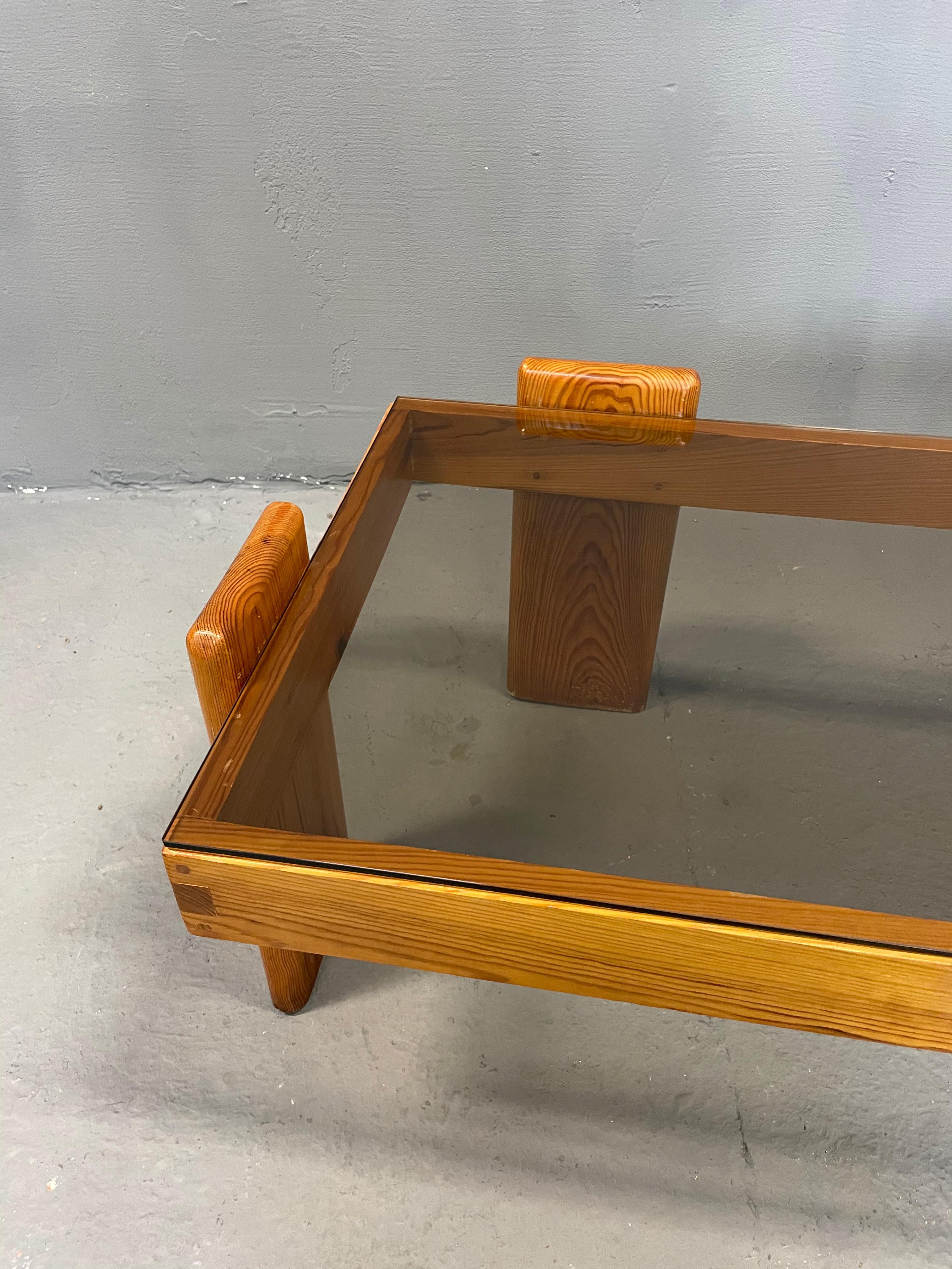 Modernist Coffee Table in Pine by Rainer Daumiler 9