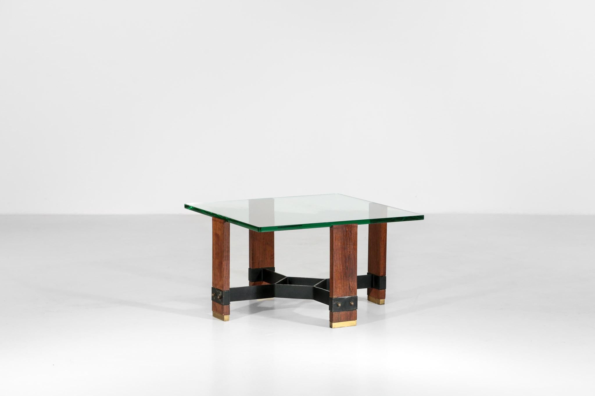 Mid-20th Century Modernist Coffee Table, Italy, 1950s For Sale