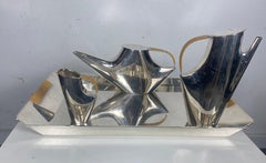 Modernist Coffee / Tea Set by Lino Sabattini, Christofle