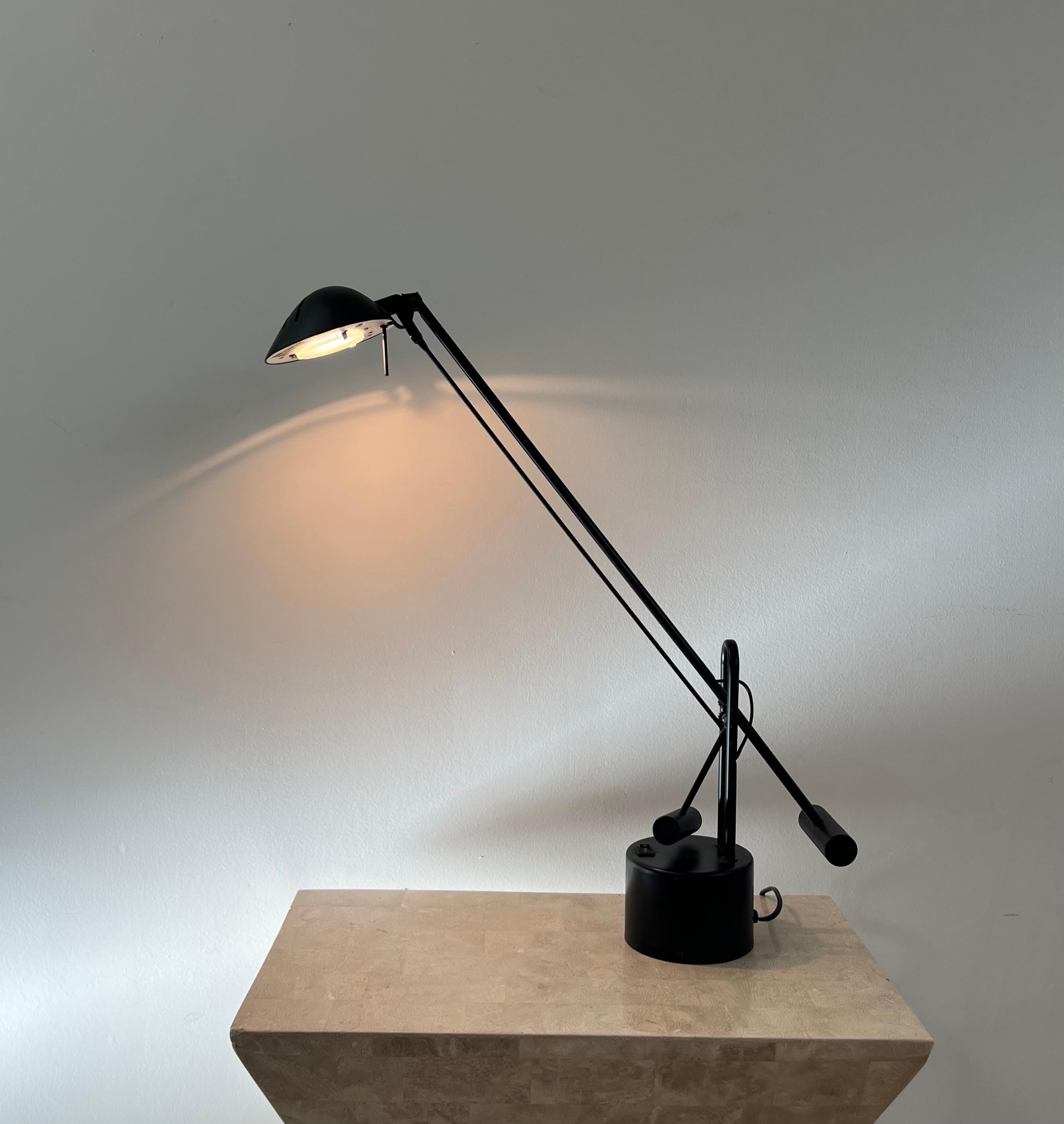 Modernist Crane-Neck Table Lamp by Underwriters Lab, Early 1970s 4