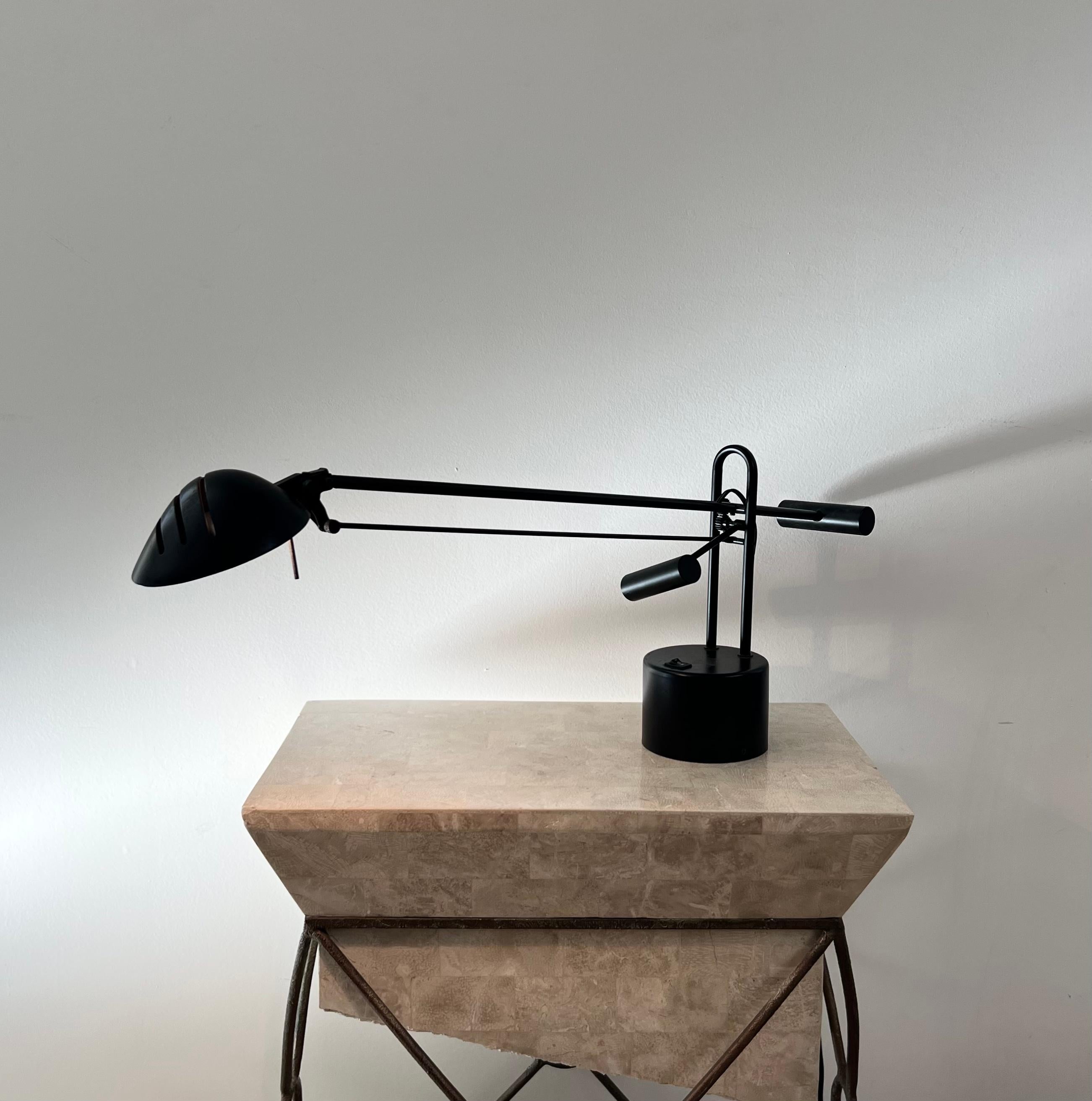 Modernist Crane-Neck Table Lamp by Underwriters Lab, Early 1970s 5