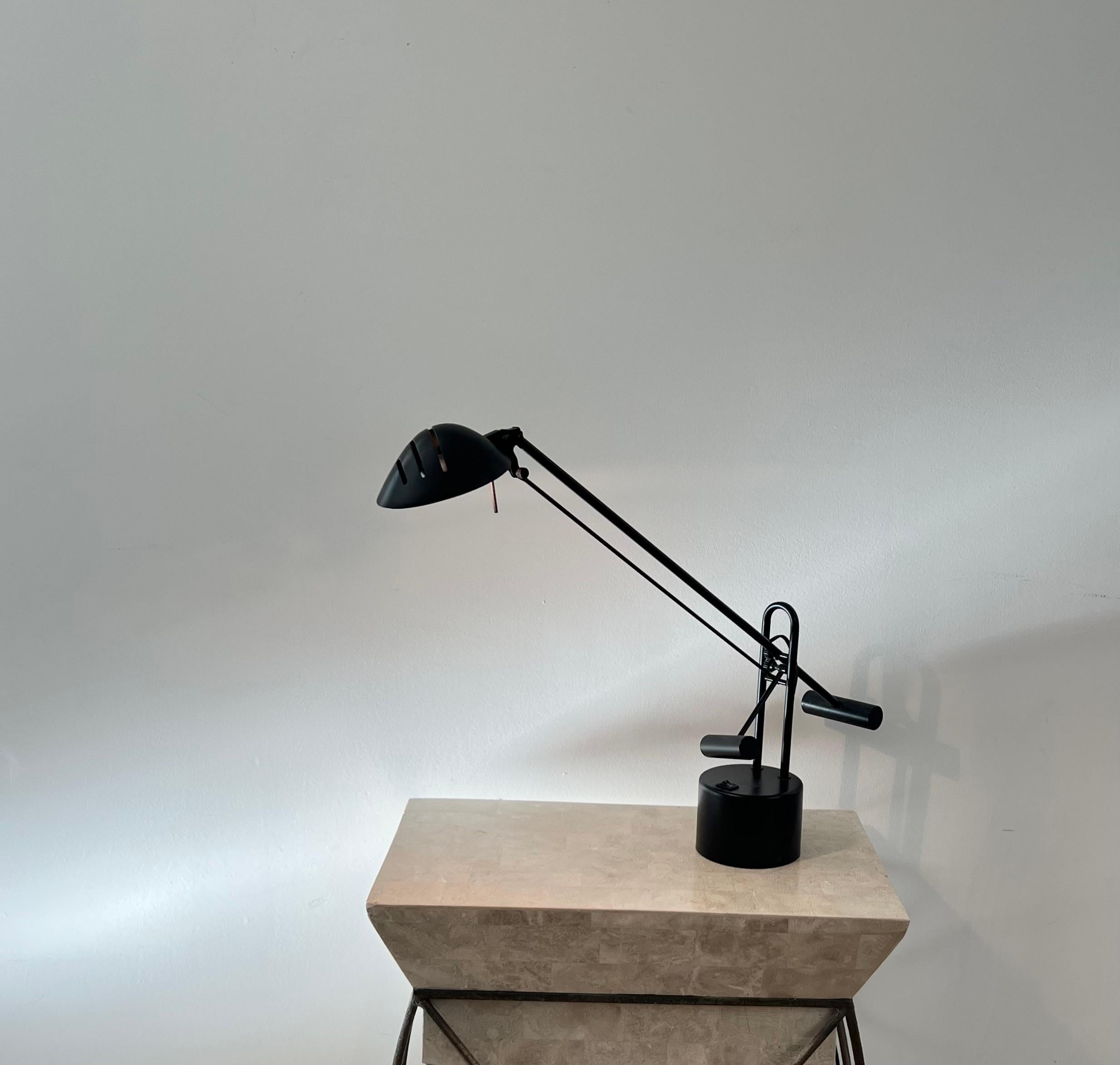 Modernist Crane-Neck Table Lamp by Underwriters Lab, Early 1970s 13