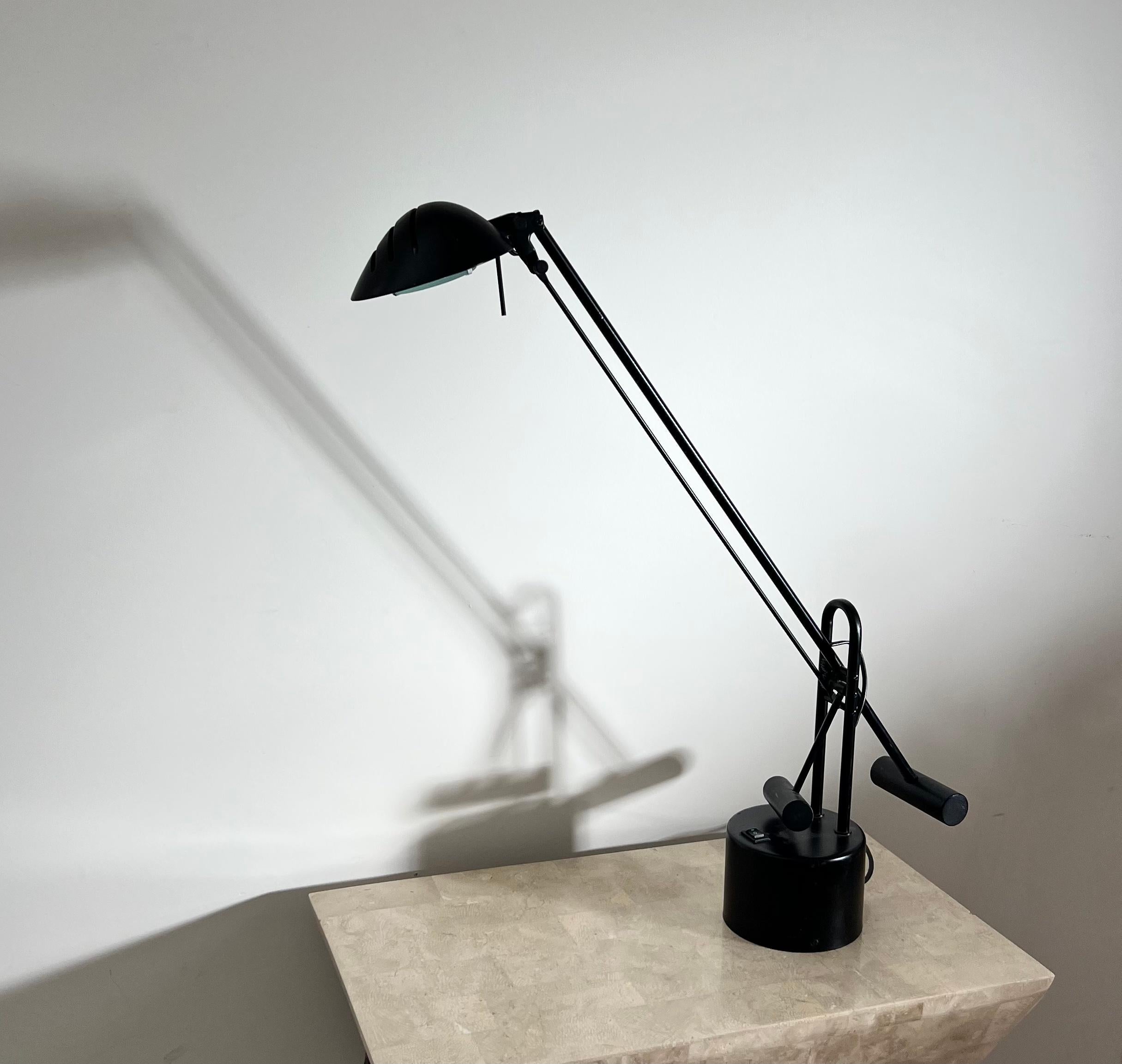 Modernist Crane-Neck Table Lamp by Underwriters Lab, Early 1970s 1