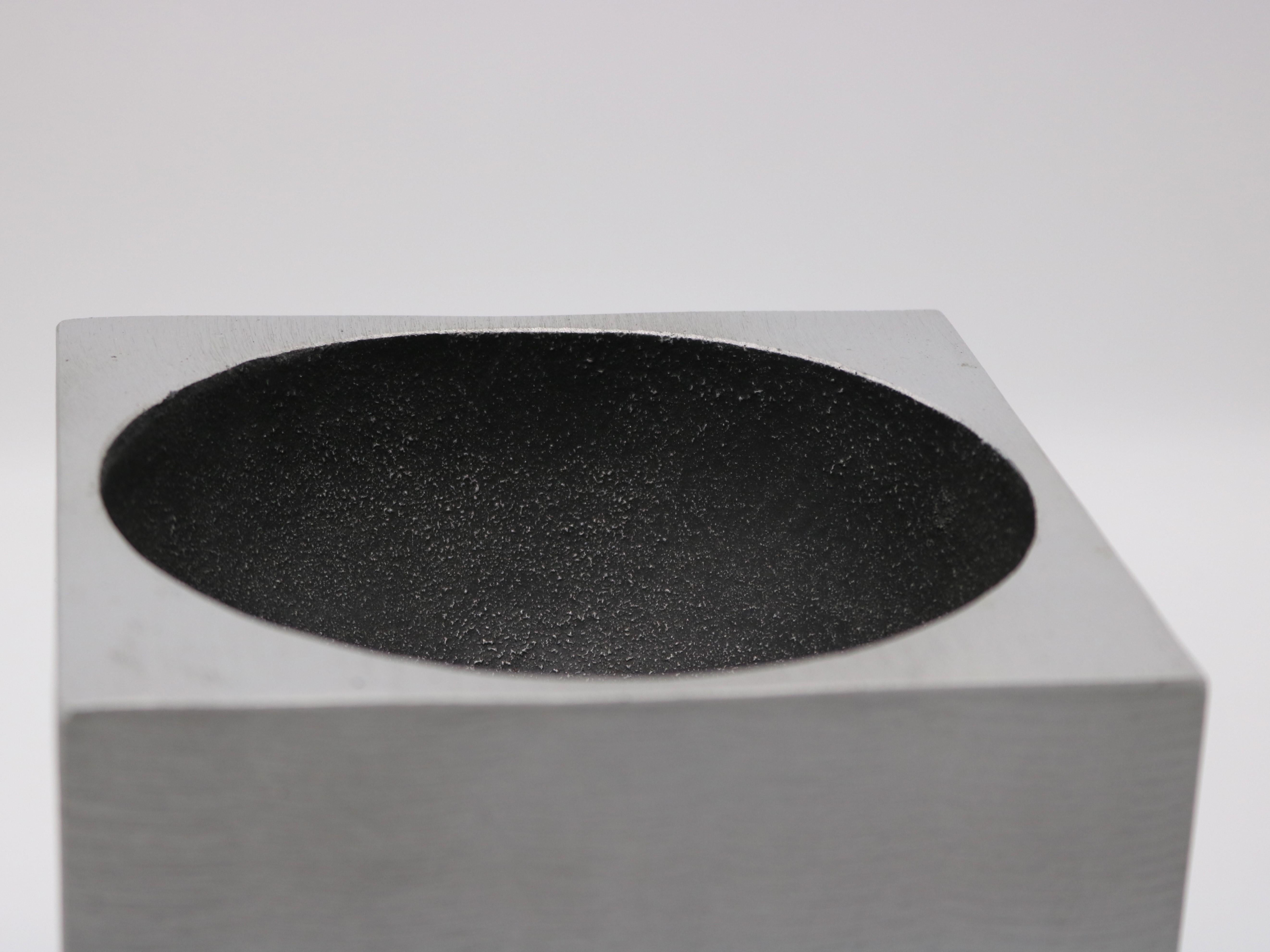 Late 20th Century Modernist Cube Sculpture by Artist Lorenzo Burchiellaro For Sale