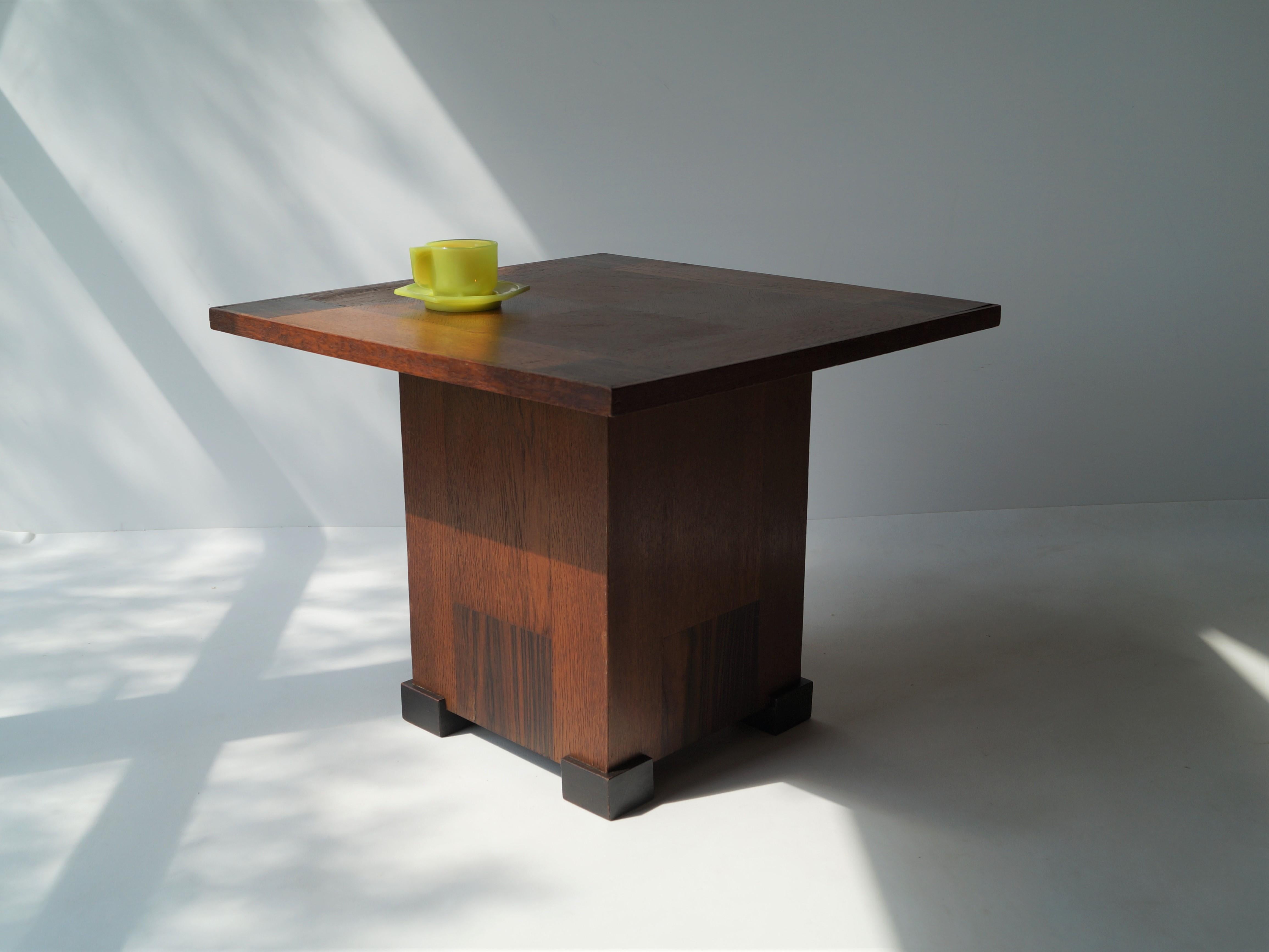 Dutch Art Deco Modernist coffee table in style of P.E.L. Izeren, 1920s 7