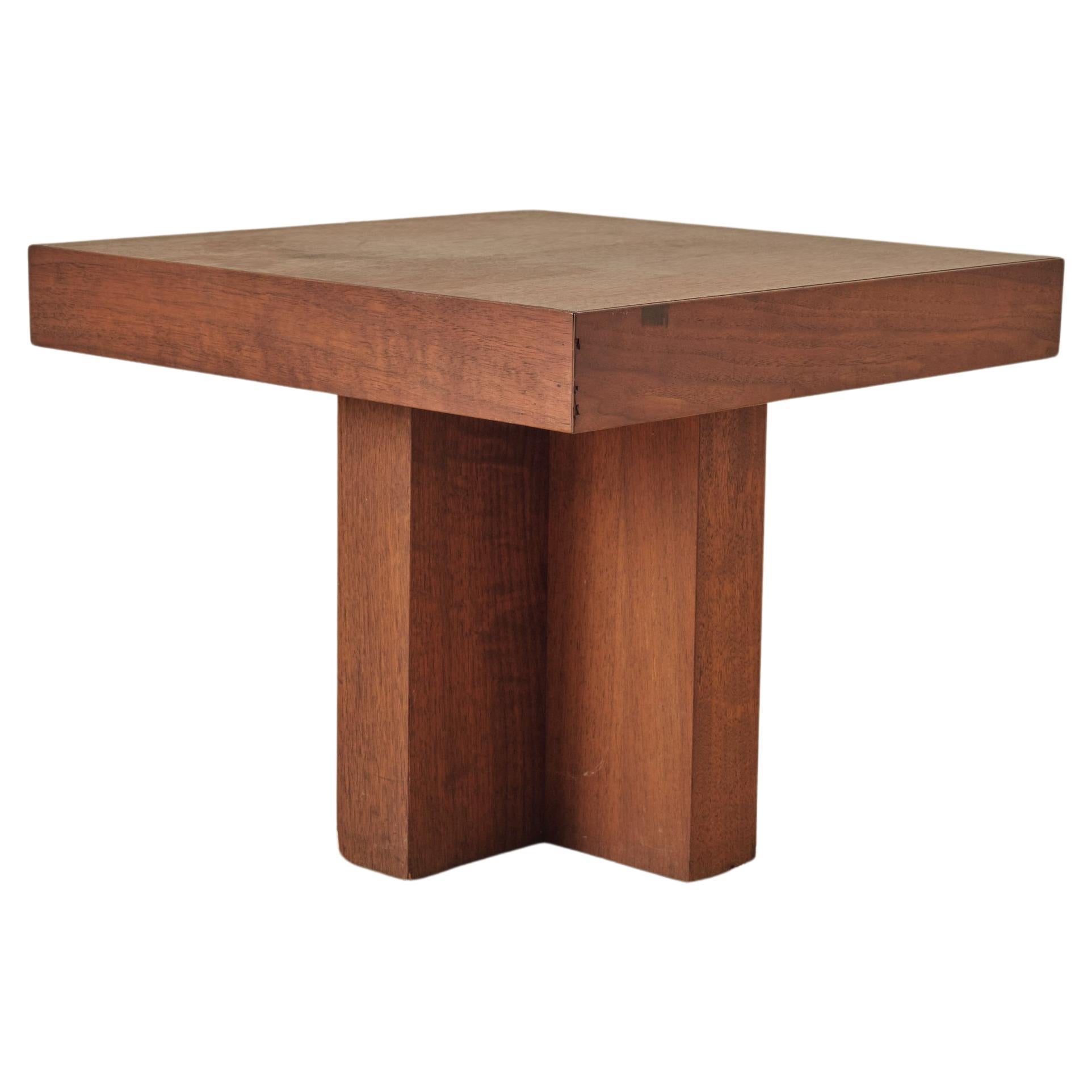 Modernist Cube Side Table   For Sale