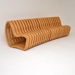 Modernist “Curve Bench” by Nina Moeller Designs