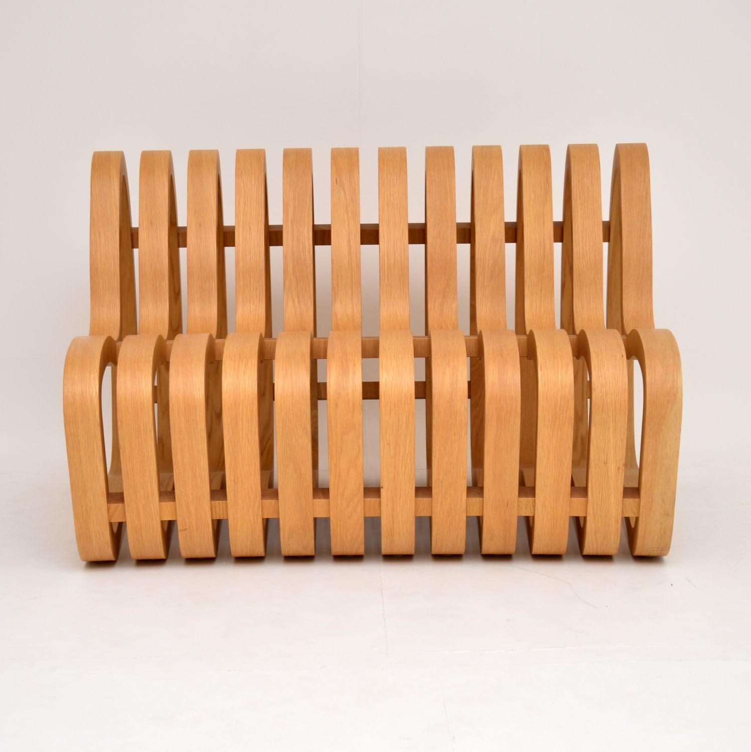 Wood Modernist “Curve Bench” by Nina Moeller Designs For Sale