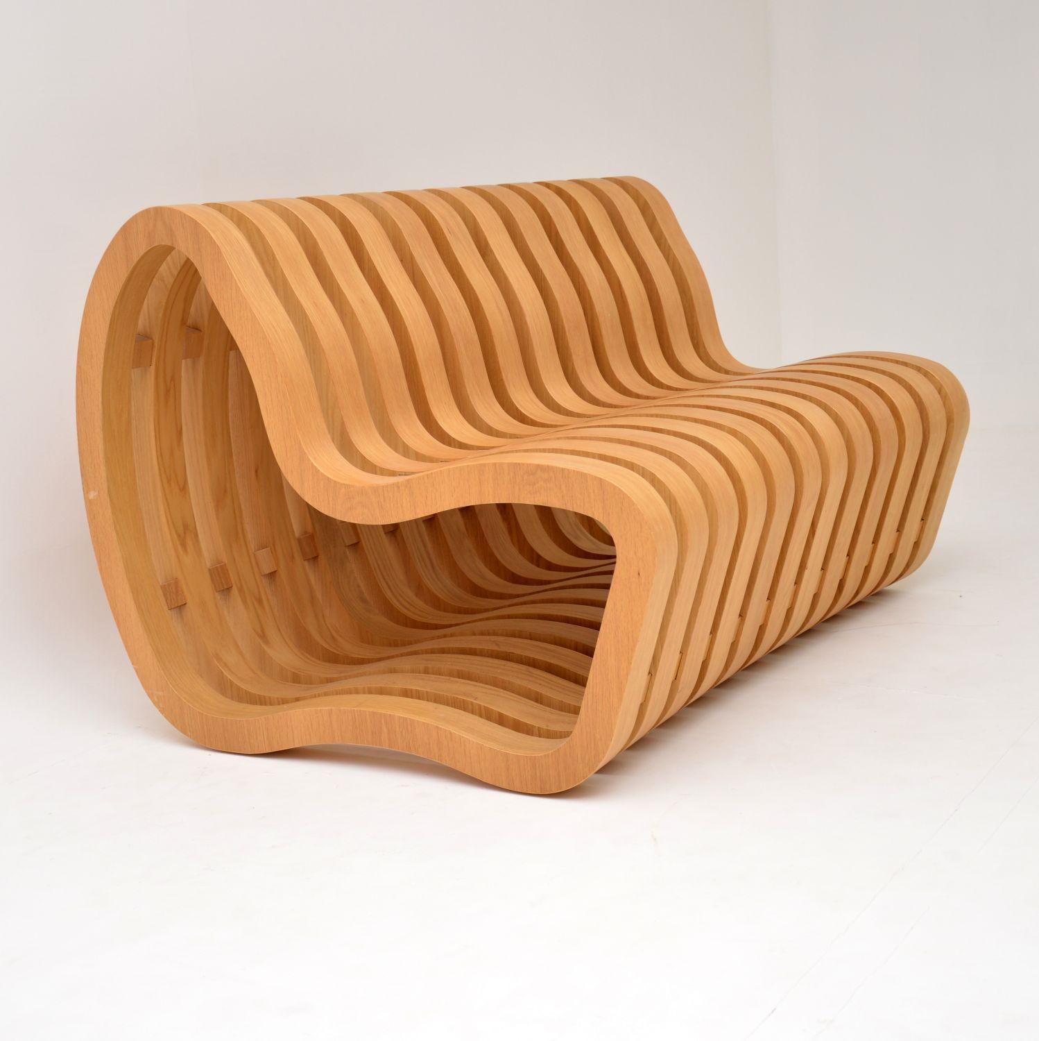 Modernist “Curve Bench” by Nina Moeller Designs 2