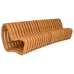 Modernist “Curve Bench” by Nina Moeller Designs