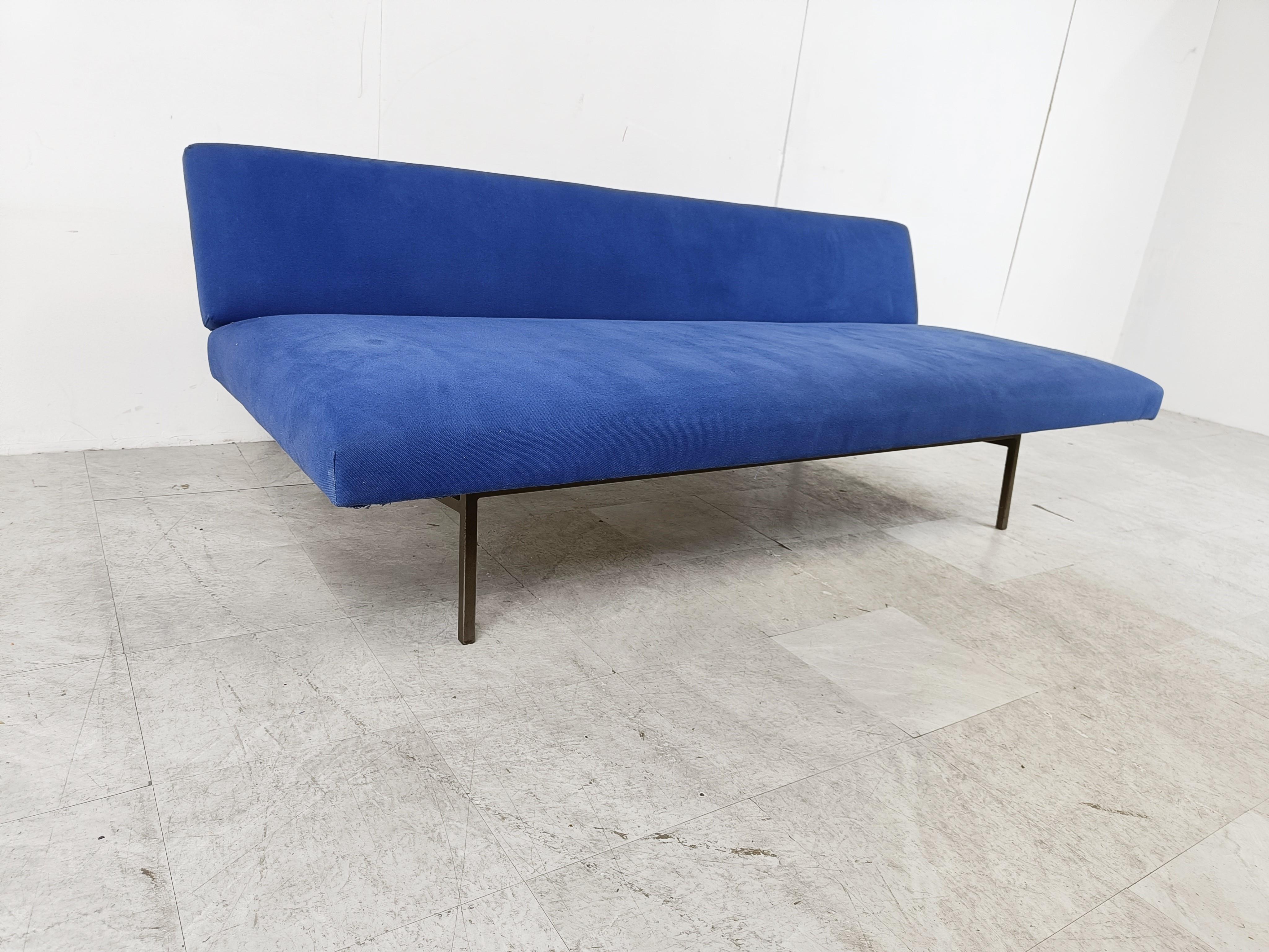 Metal Modernist daybed by Rob Parry, 1960s For Sale