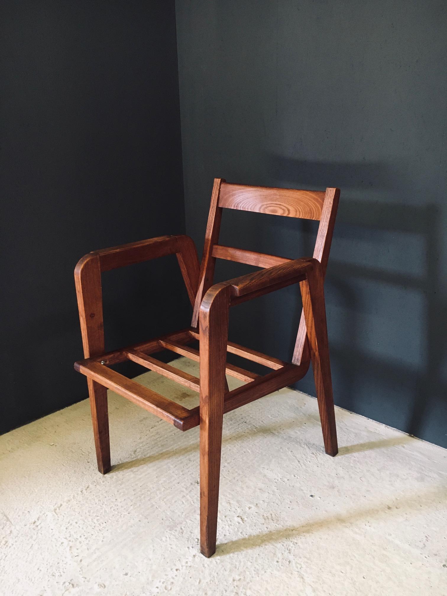 Modernist Design Armchair, France 1940's en vente 3
