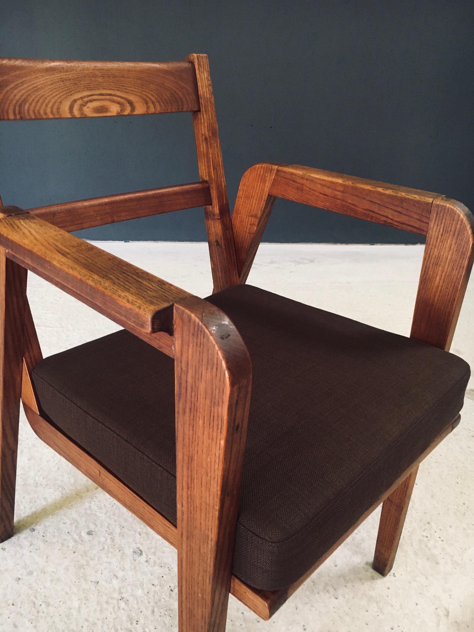 Modernist Design Armchair, France 1940's en vente 5