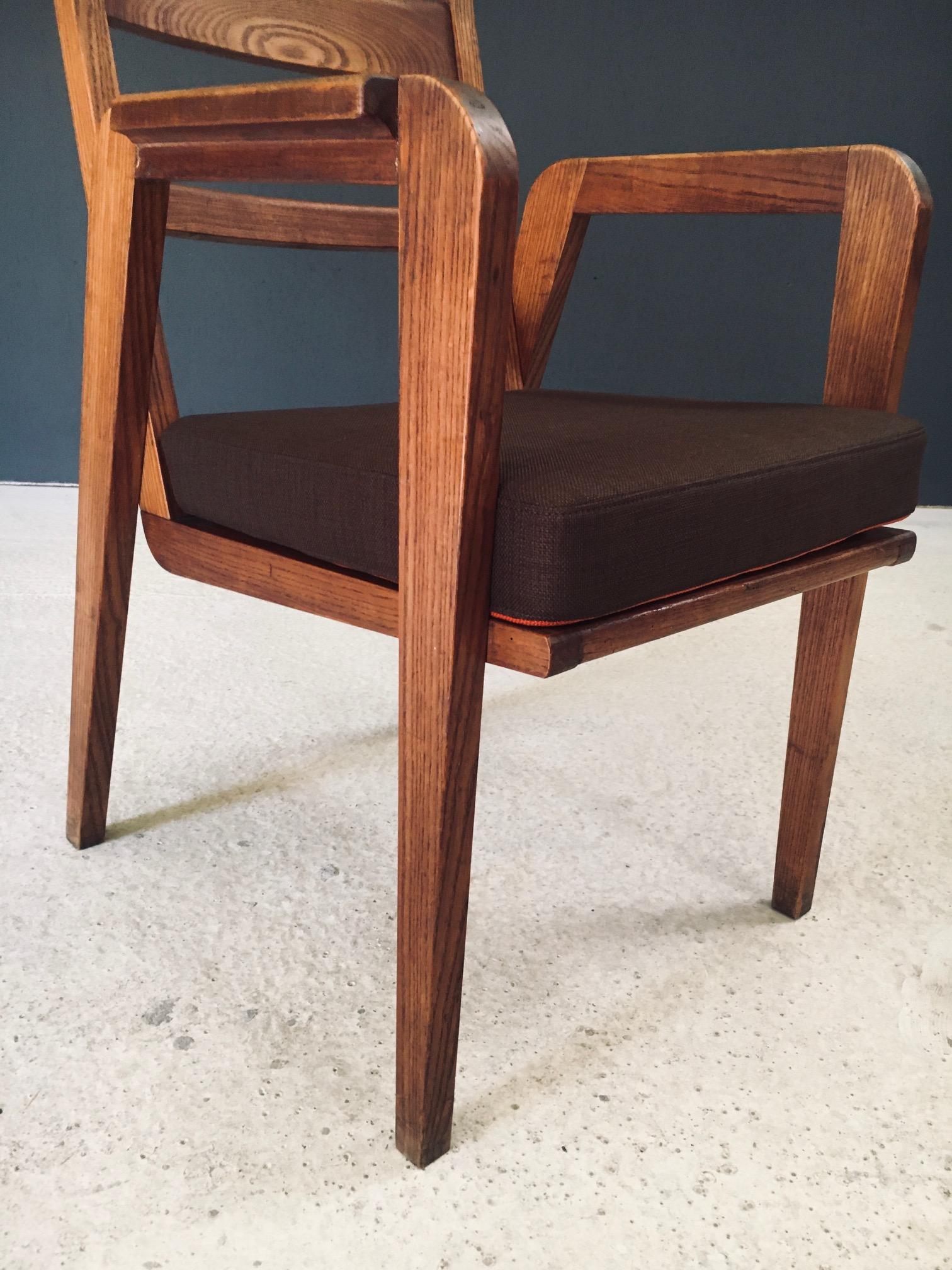 Modernist Design Armchair, France 1940's en vente 6