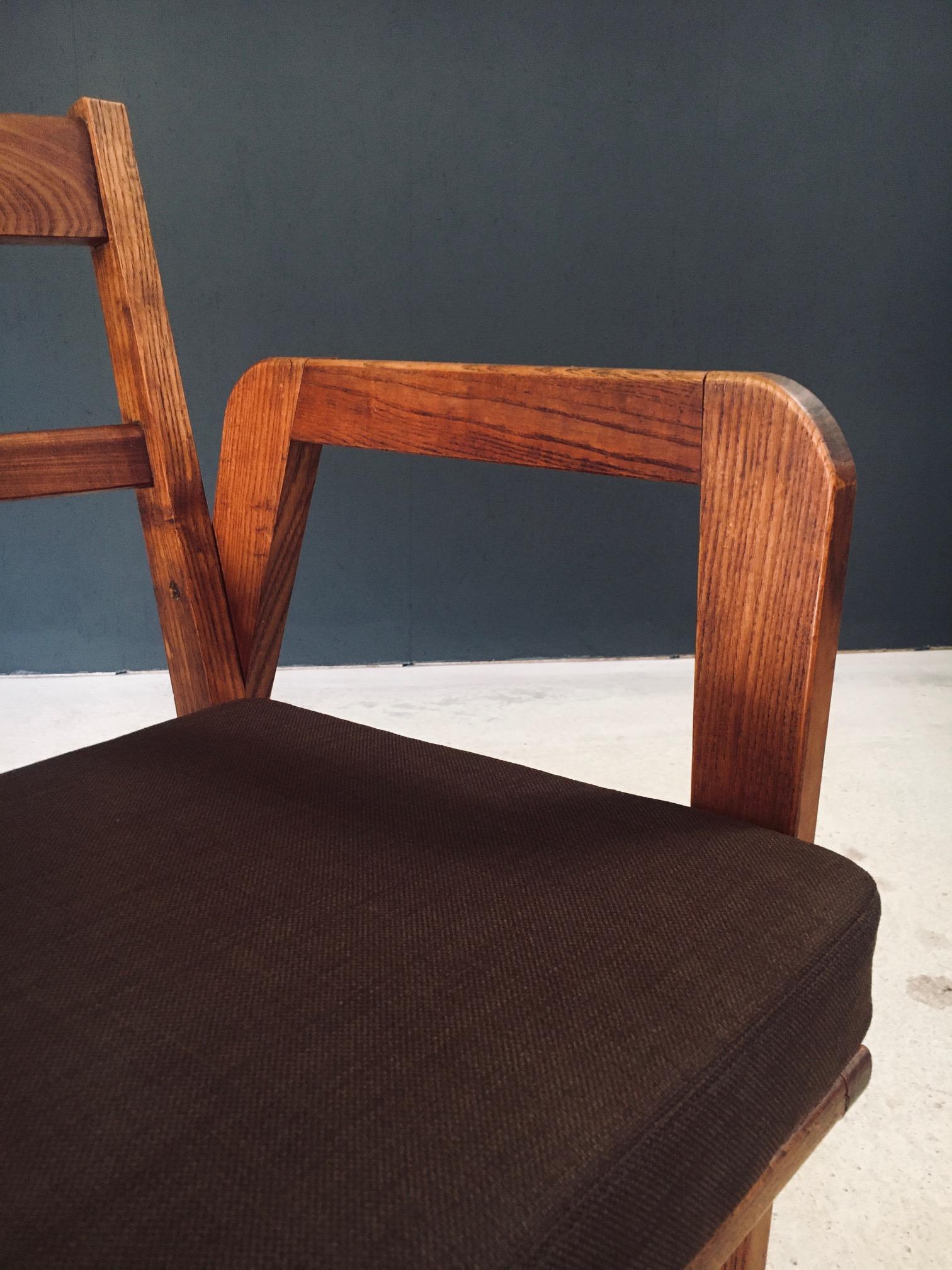 Modernist Design Armchair, France 1940's en vente 7
