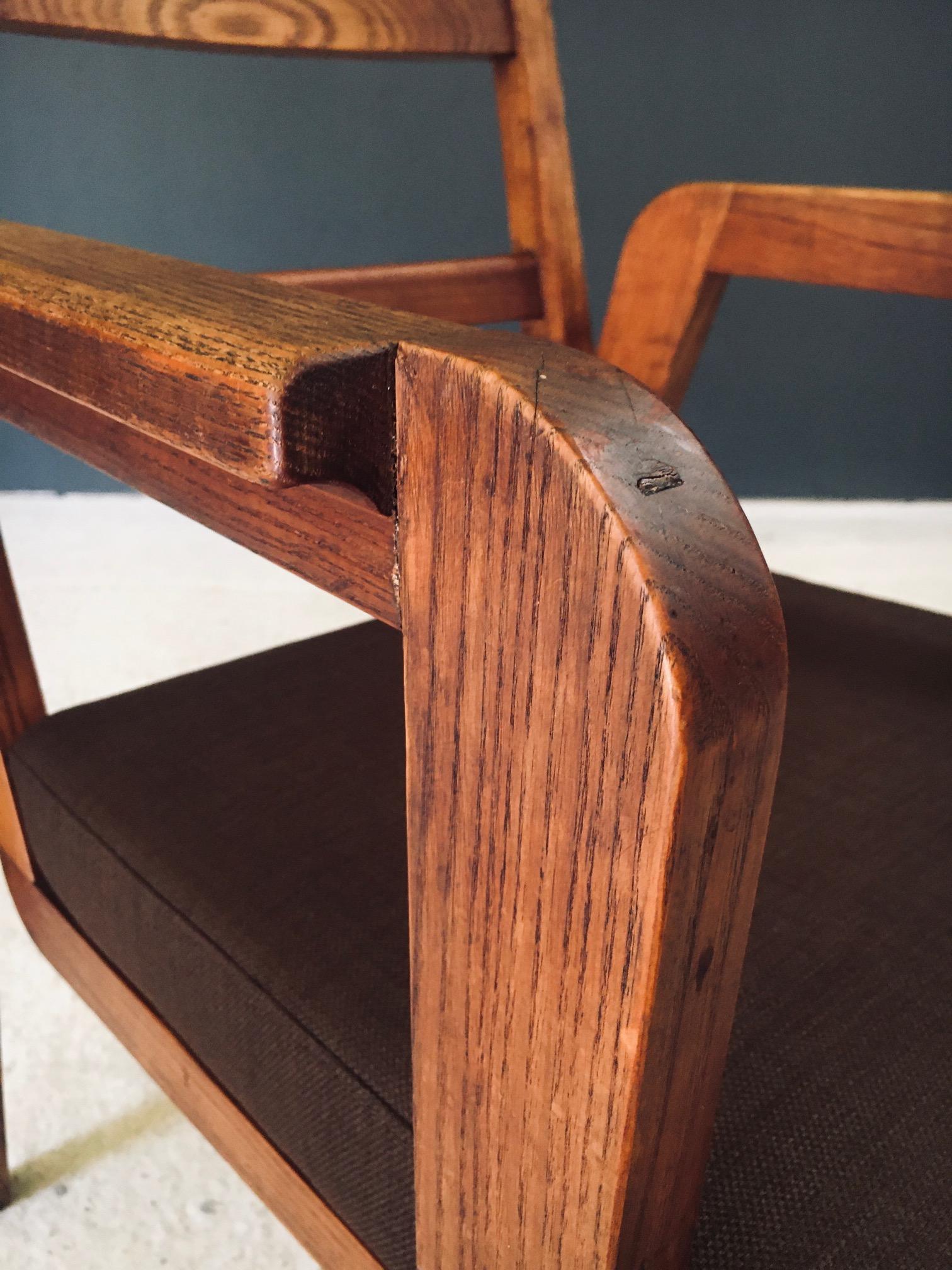 Modernist Design Armchair, France 1940's en vente 8