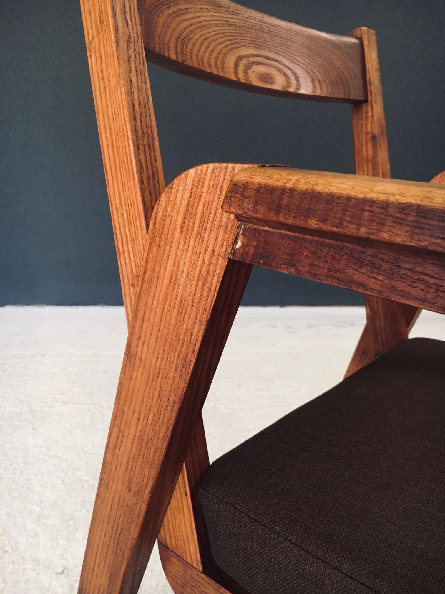 Modernist Design Armchair, France 1940's en vente 9