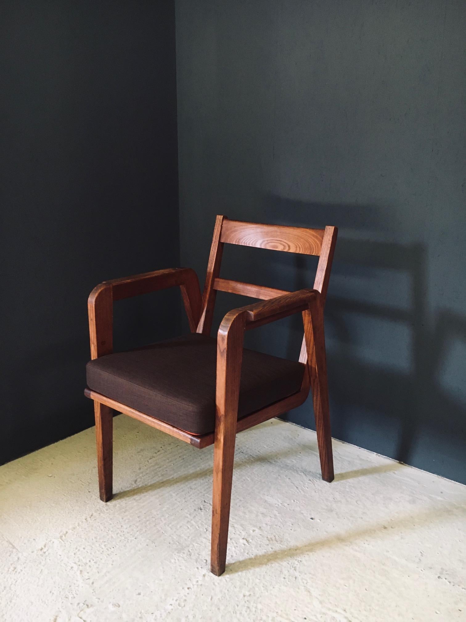 Modernist Design Armchair, France 1940's en vente 1