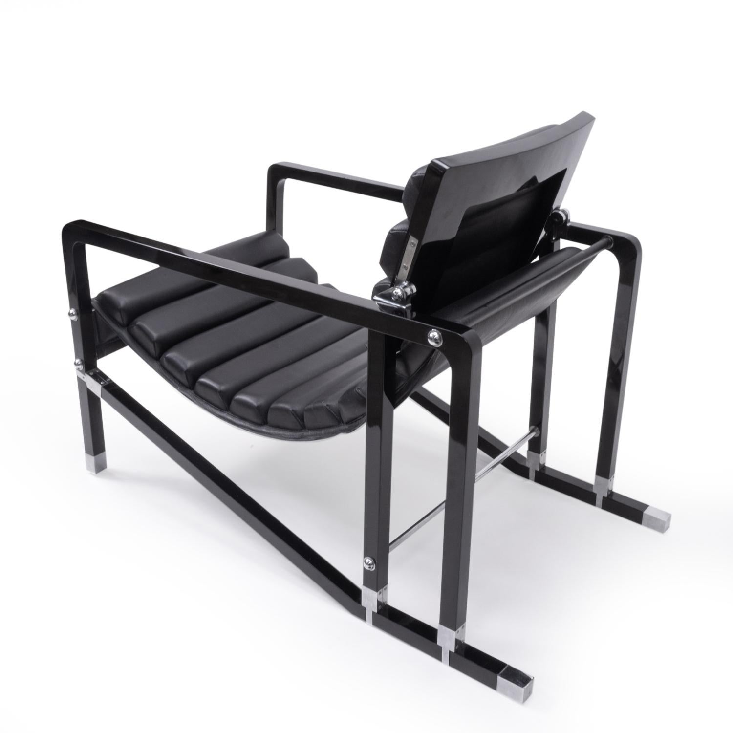 French Modernist Design Classic, Eileen Gray Transat Lounge Chair
