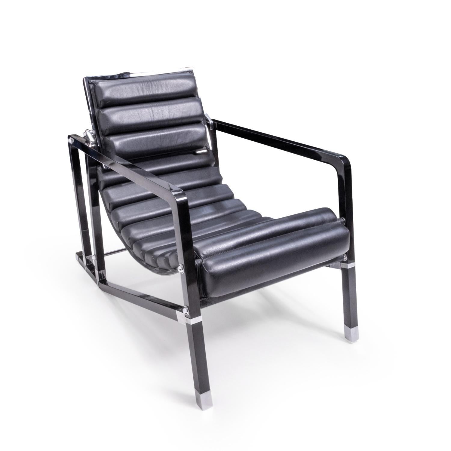 Late 20th Century Modernist Design Classic, Eileen Gray Transat Lounge Chair