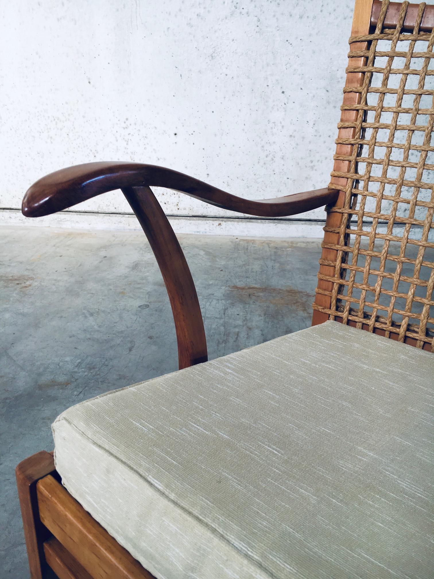 Chaise facile au design moderniste par Bas Van Pelt, Pays-Bas, années 1930 en vente 3