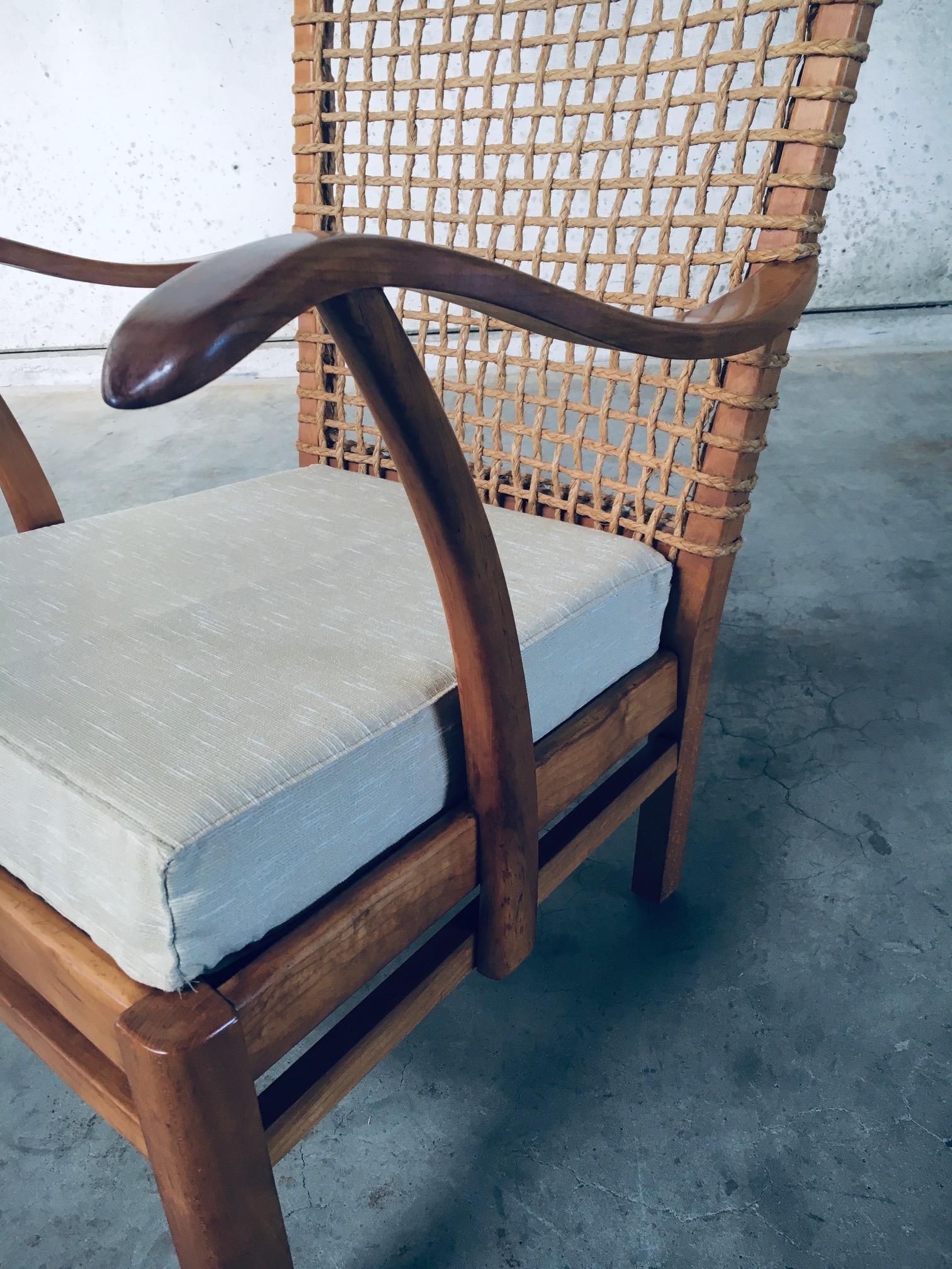 Chaise facile au design moderniste par Bas Van Pelt, Pays-Bas, années 1930 en vente 4