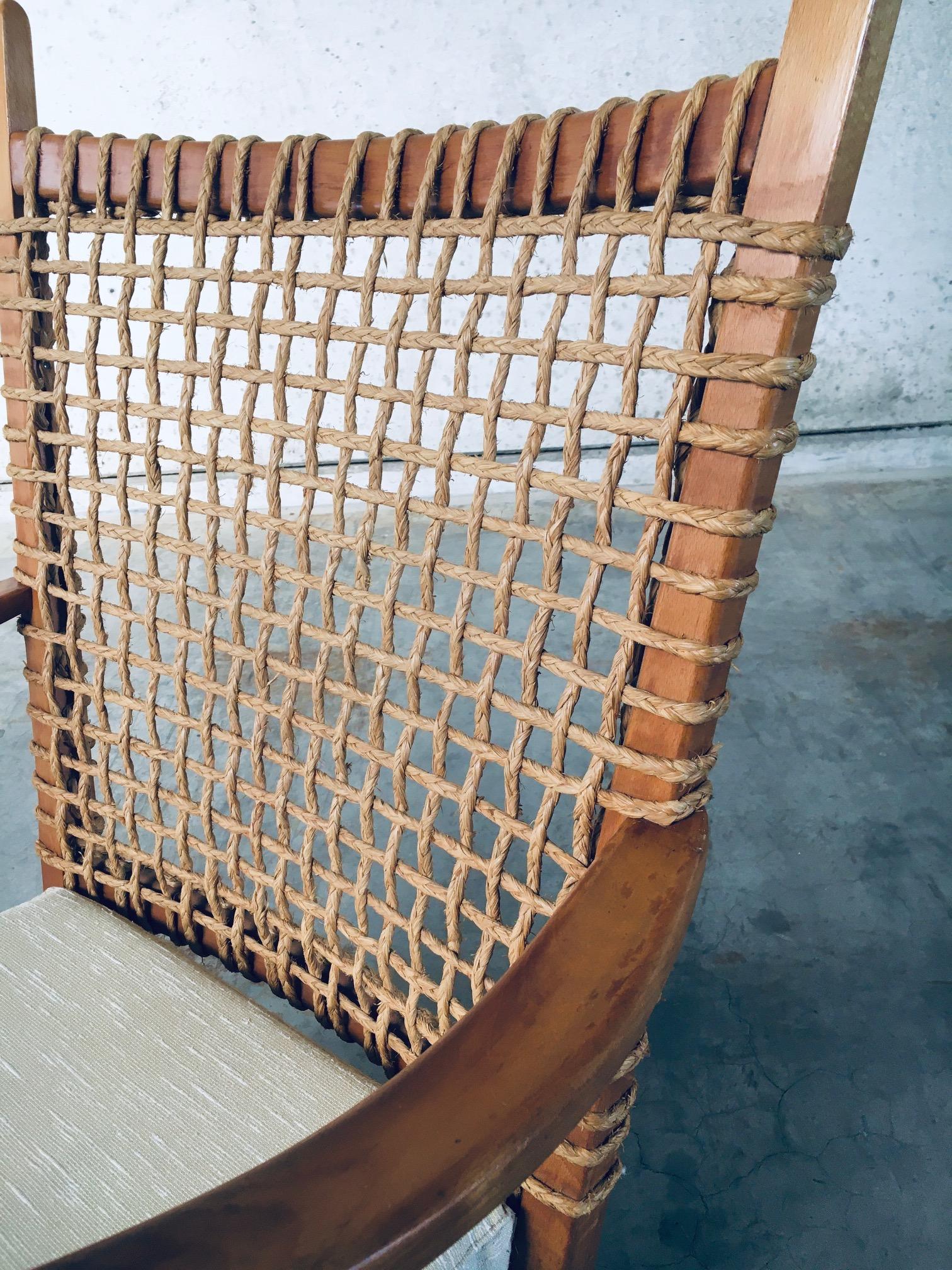 Chaise facile au design moderniste par Bas Van Pelt, Pays-Bas, années 1930 en vente 6
