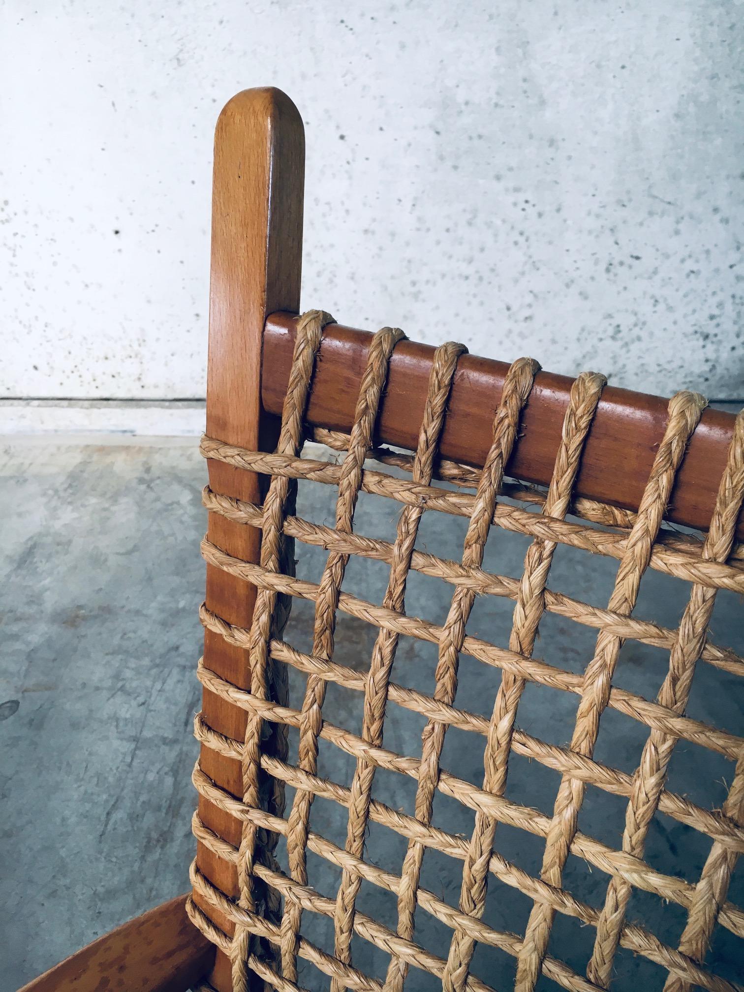 Chaise facile au design moderniste par Bas Van Pelt, Pays-Bas, années 1930 en vente 7