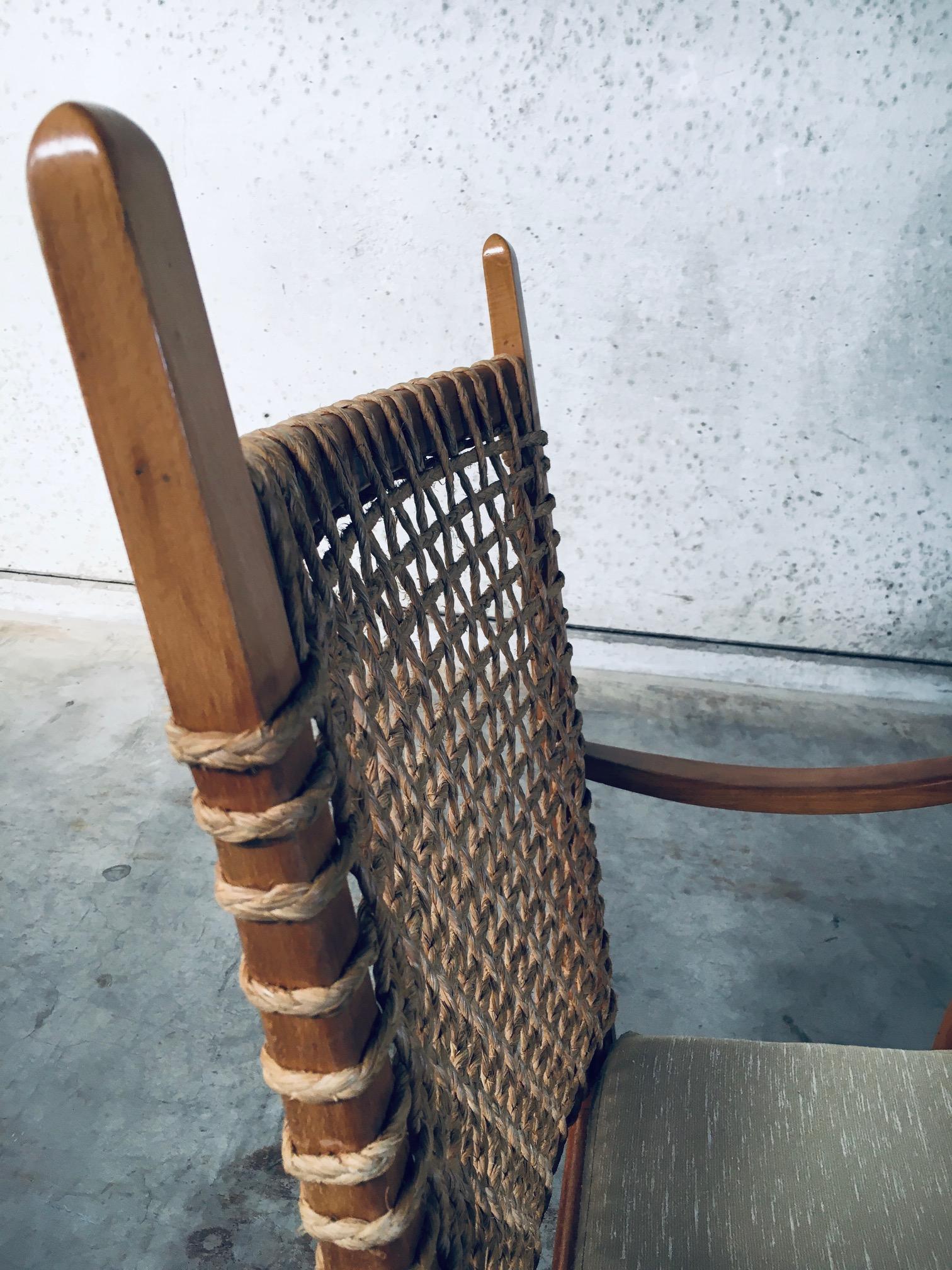 Chaise facile au design moderniste par Bas Van Pelt, Pays-Bas, années 1930 en vente 10
