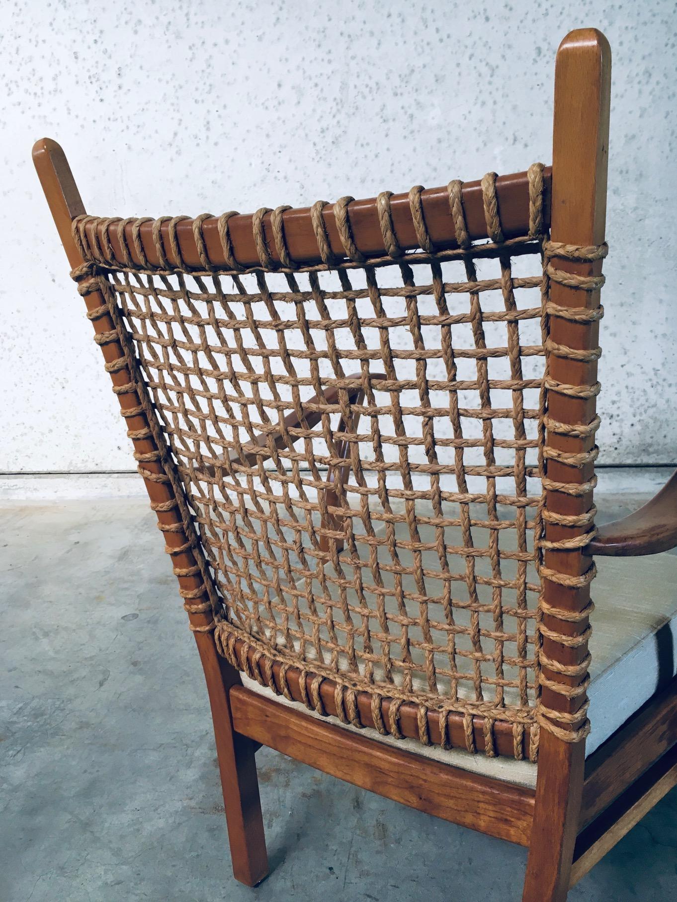 Chaise facile au design moderniste par Bas Van Pelt, Pays-Bas, années 1930 en vente 13