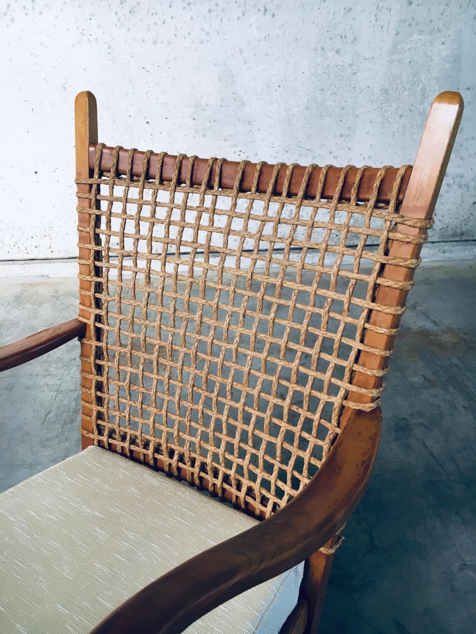 Chaise facile au design moderniste par Bas Van Pelt, Pays-Bas, années 1930 en vente 2