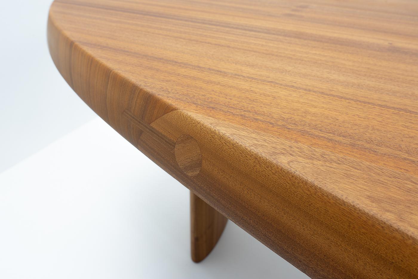 Modernist Design Free Form Dining Table by Charlotte Perriand, Cassina ...
