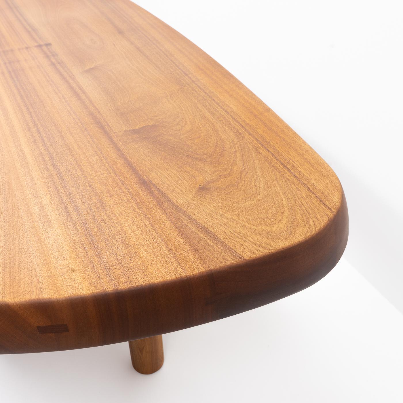 Modernist Design Free Form Dining Table by Charlotte Perriand, Cassina ...