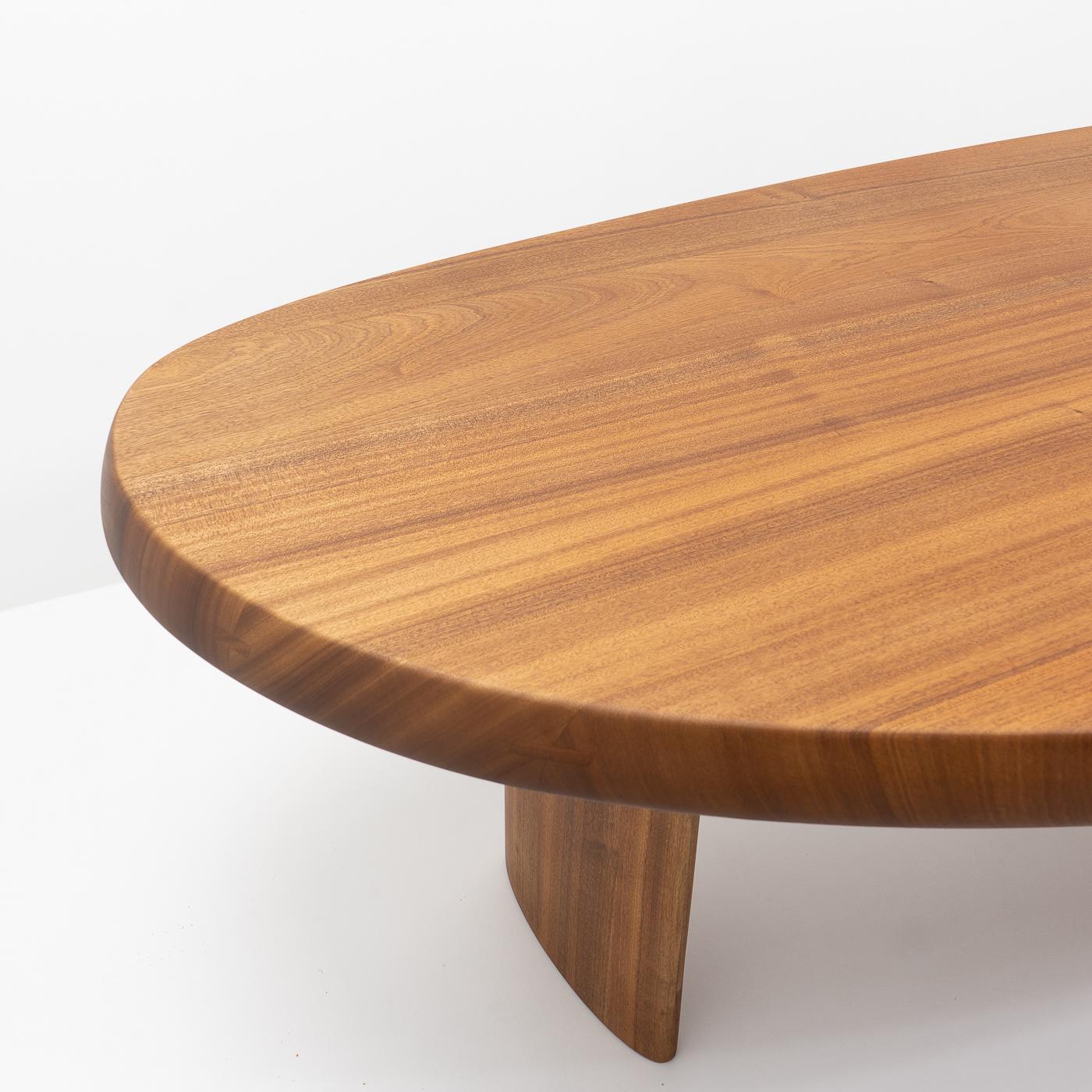 Modernist Design Free Form Dining Table by Charlotte Perriand, Cassina ...
