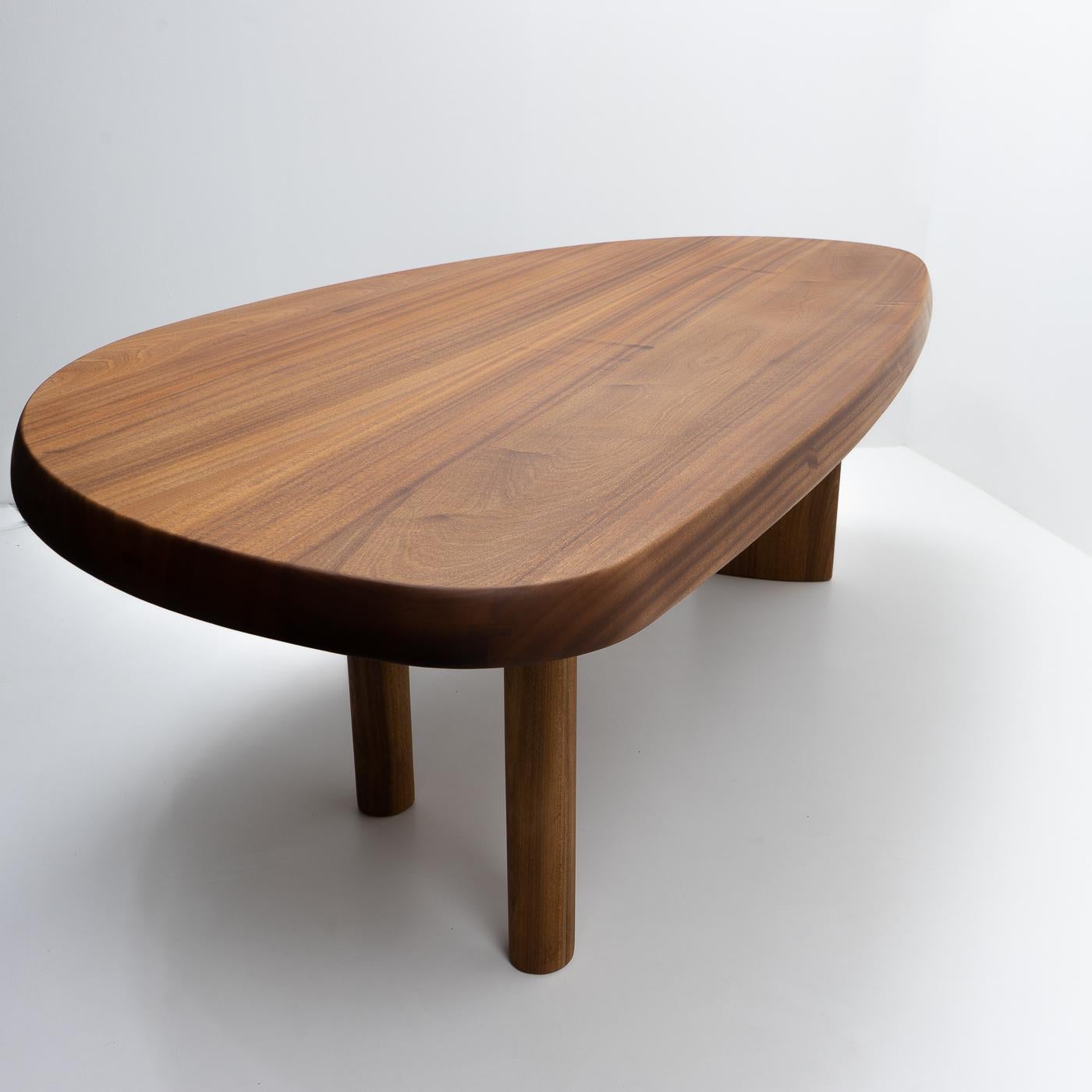 20th Century Modernist Design Free Form Dining Table by Charlotte Perriand, Cassina, 2000s