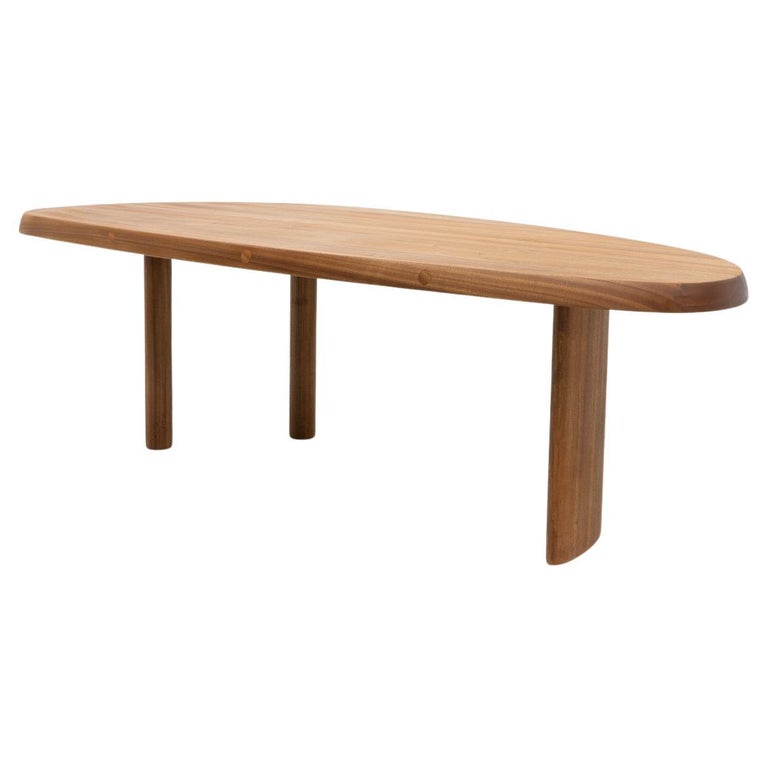 Modernist Design Free Form Dining Table by Charlotte Perriand, Cassina ...