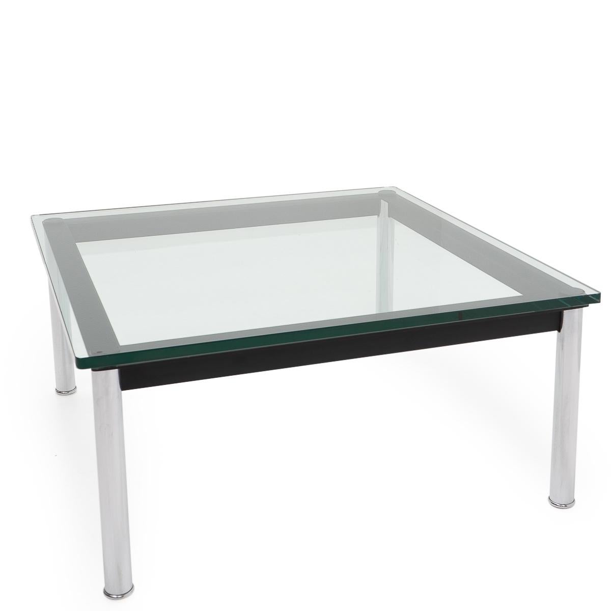 Italian Modernist Design LC10 Coffee Table by Le Corbusier for Cassina