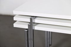 Modernist Design Stacking Tables by Trix & Robert Haussmann for Swiss Form