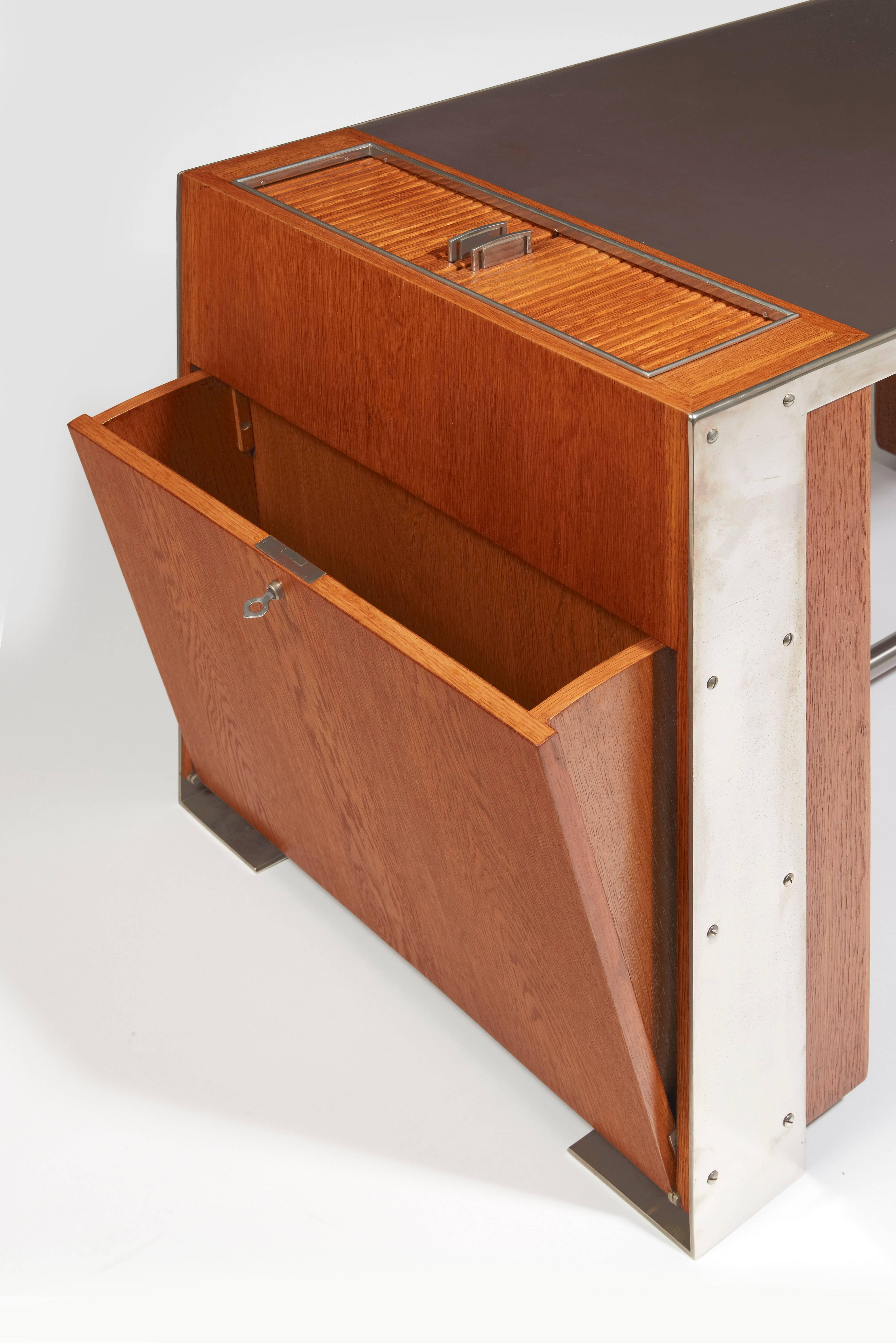 Art Deco Modernist Desk by Paul Dupré-Lafon, circa 1940