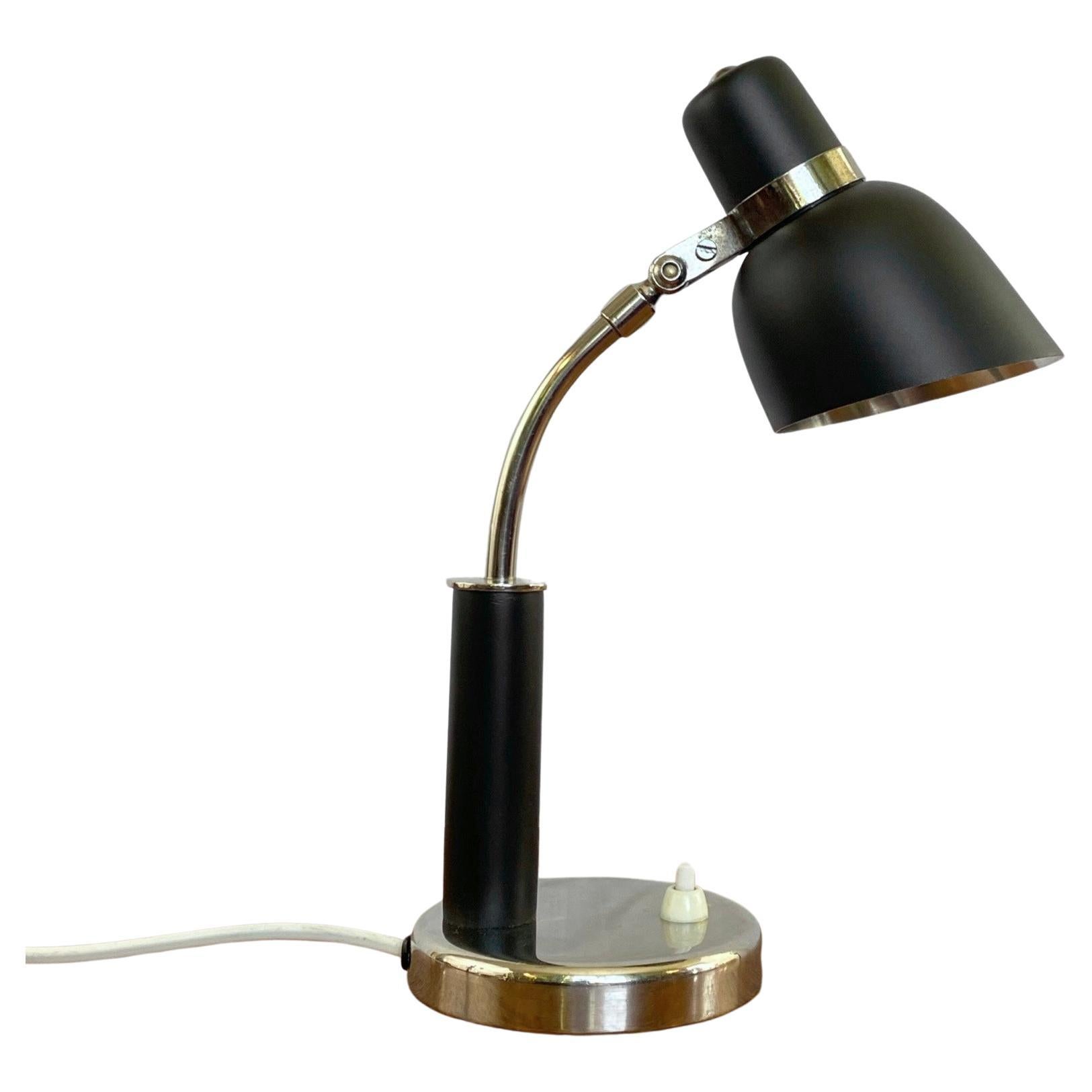 Modernist desk lamp by Nordiska Kompaniet, Sweden, 1930s For Sale