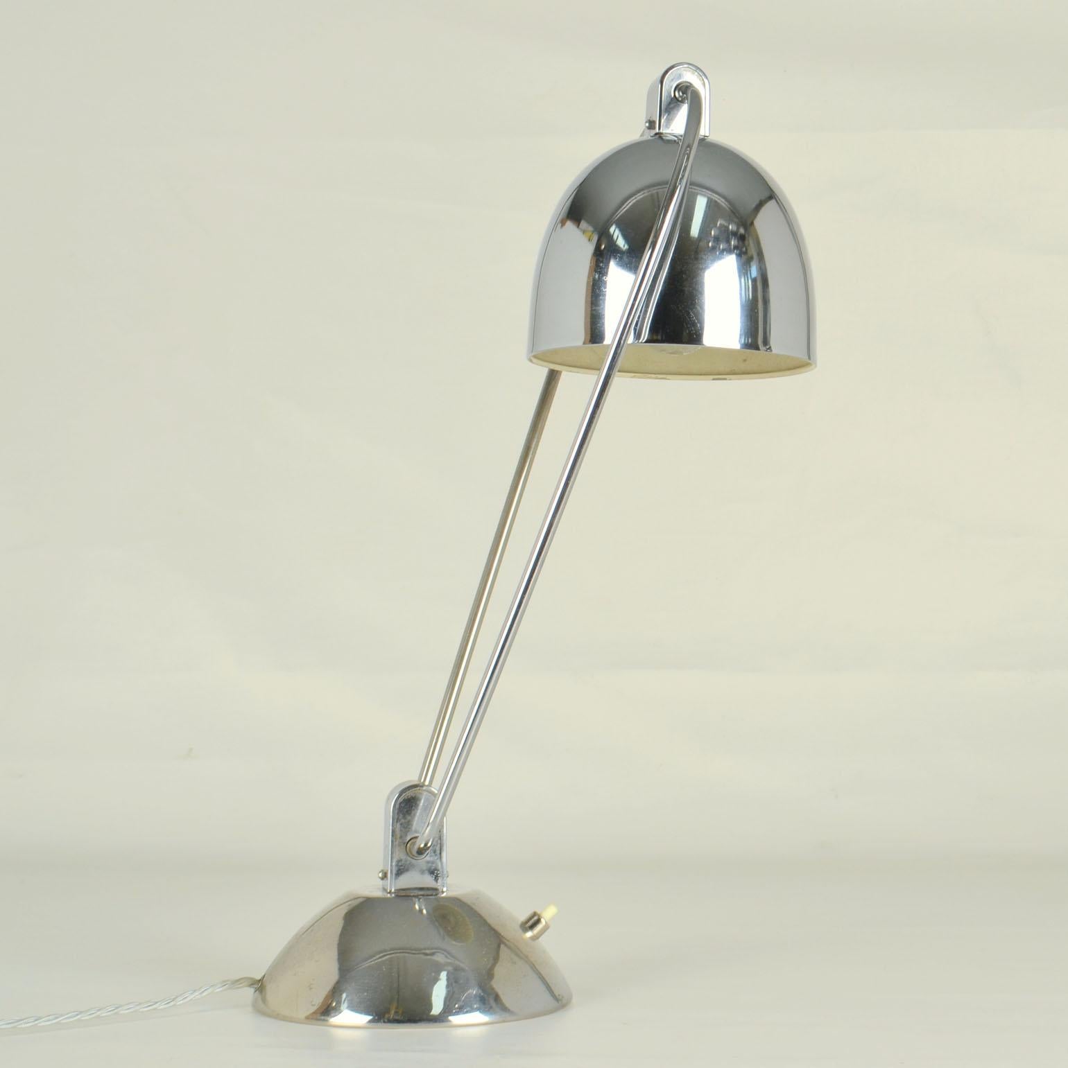  Lámpara de escritorio modernista Jumo diseñada por Yves Jujeau y André Mounique en venta 6
