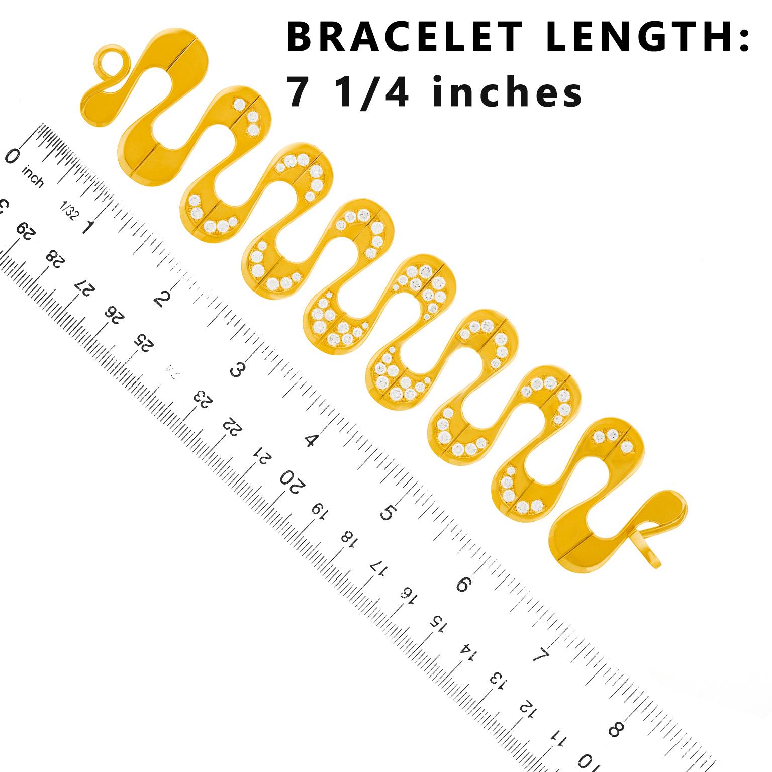 Bracelet moderniste Ludwig Muller Unisexe en vente