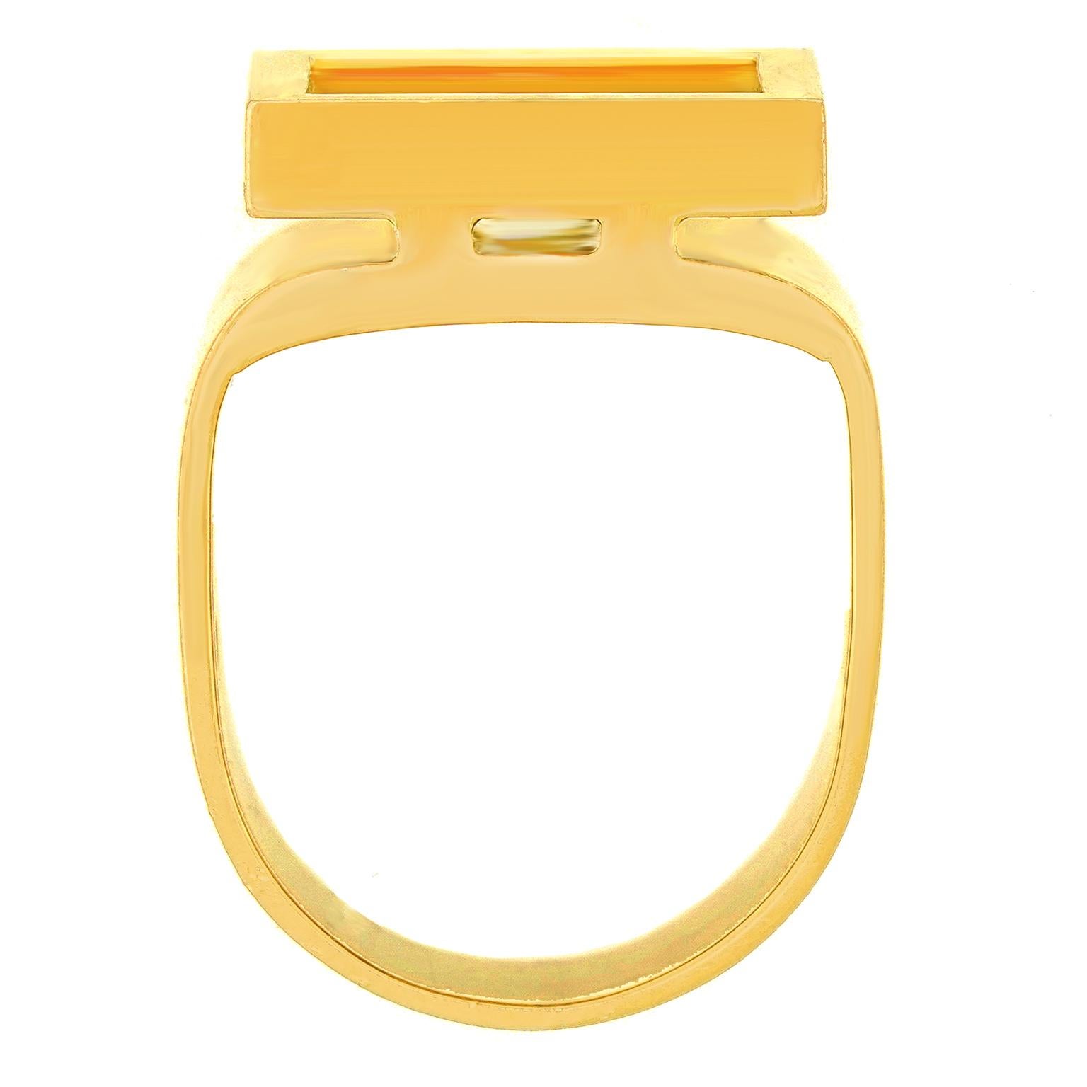Modernist Diamond Ring For Sale 5